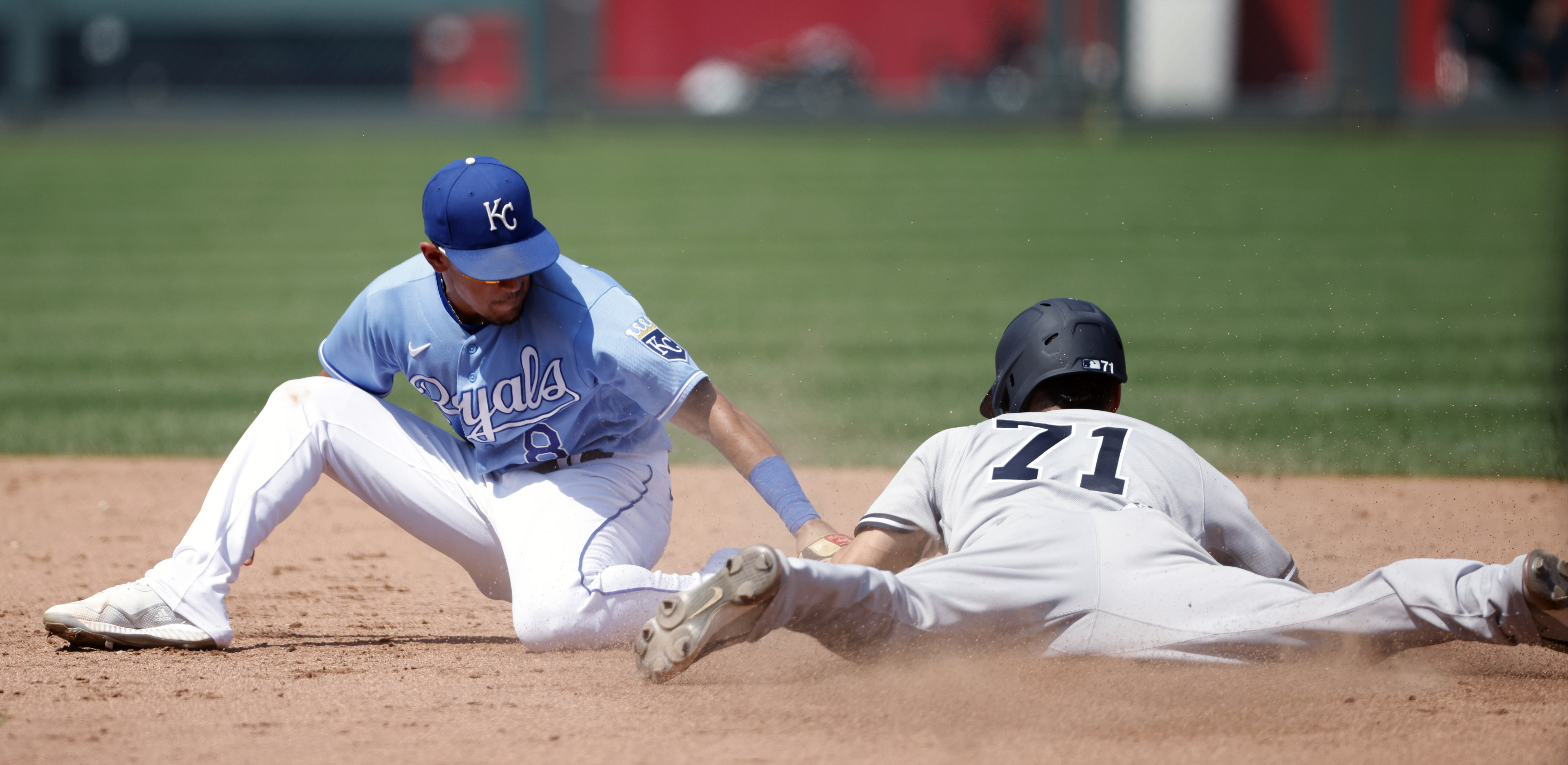 Yankees beat Royals as Tyler Wade, Luke Voit star