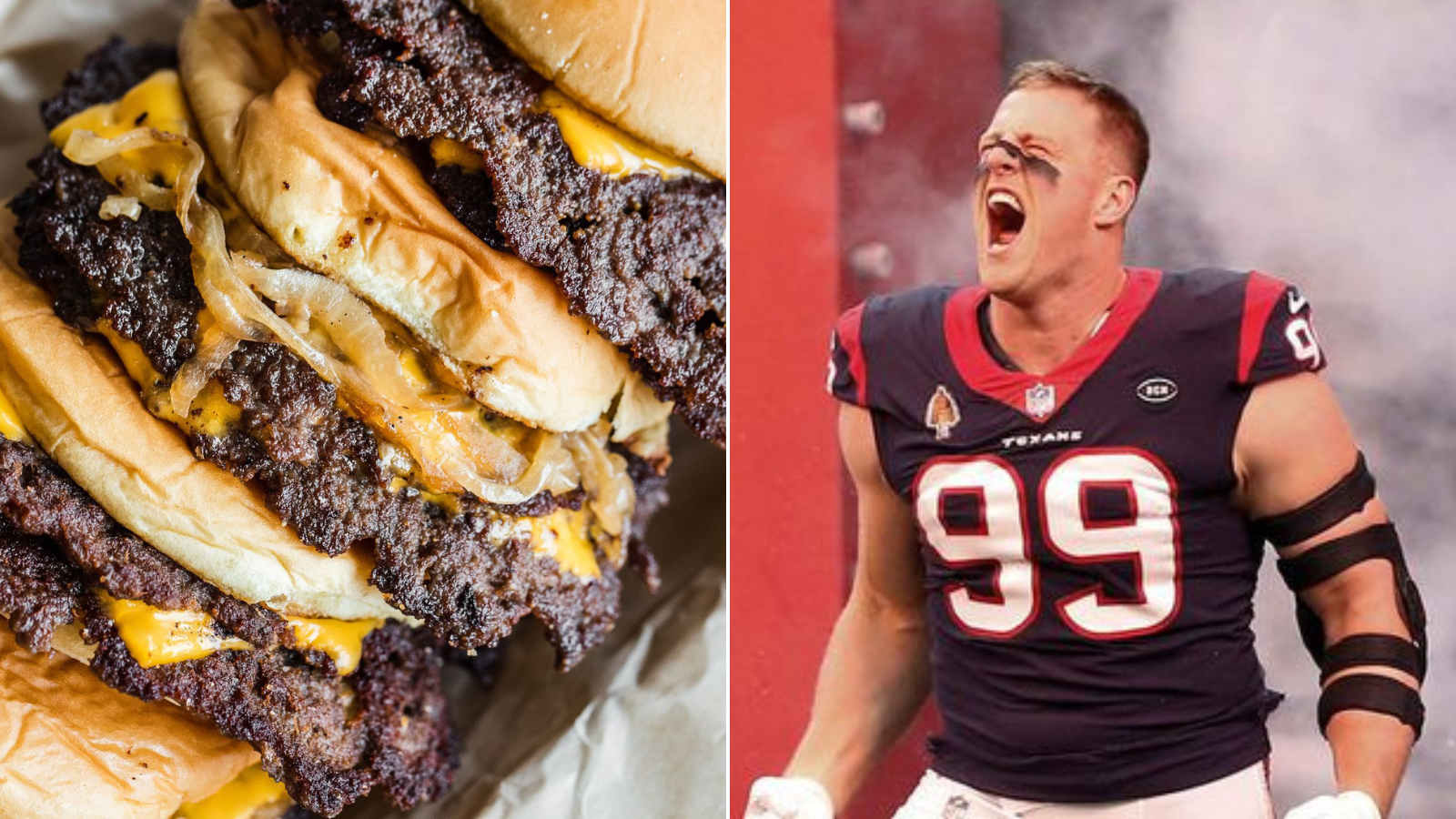 Trill Burgers at NRG Stadium during Houston Texans home games