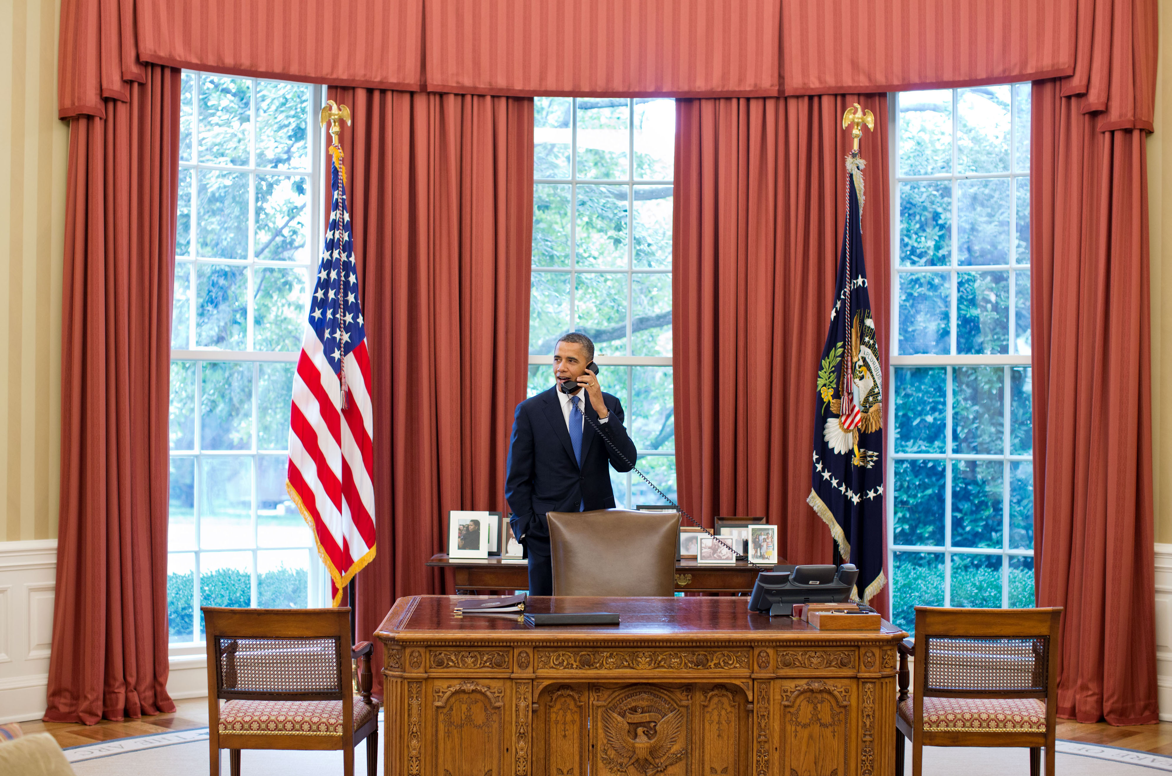 This is what the Oval Office has looked like through the different  administrations