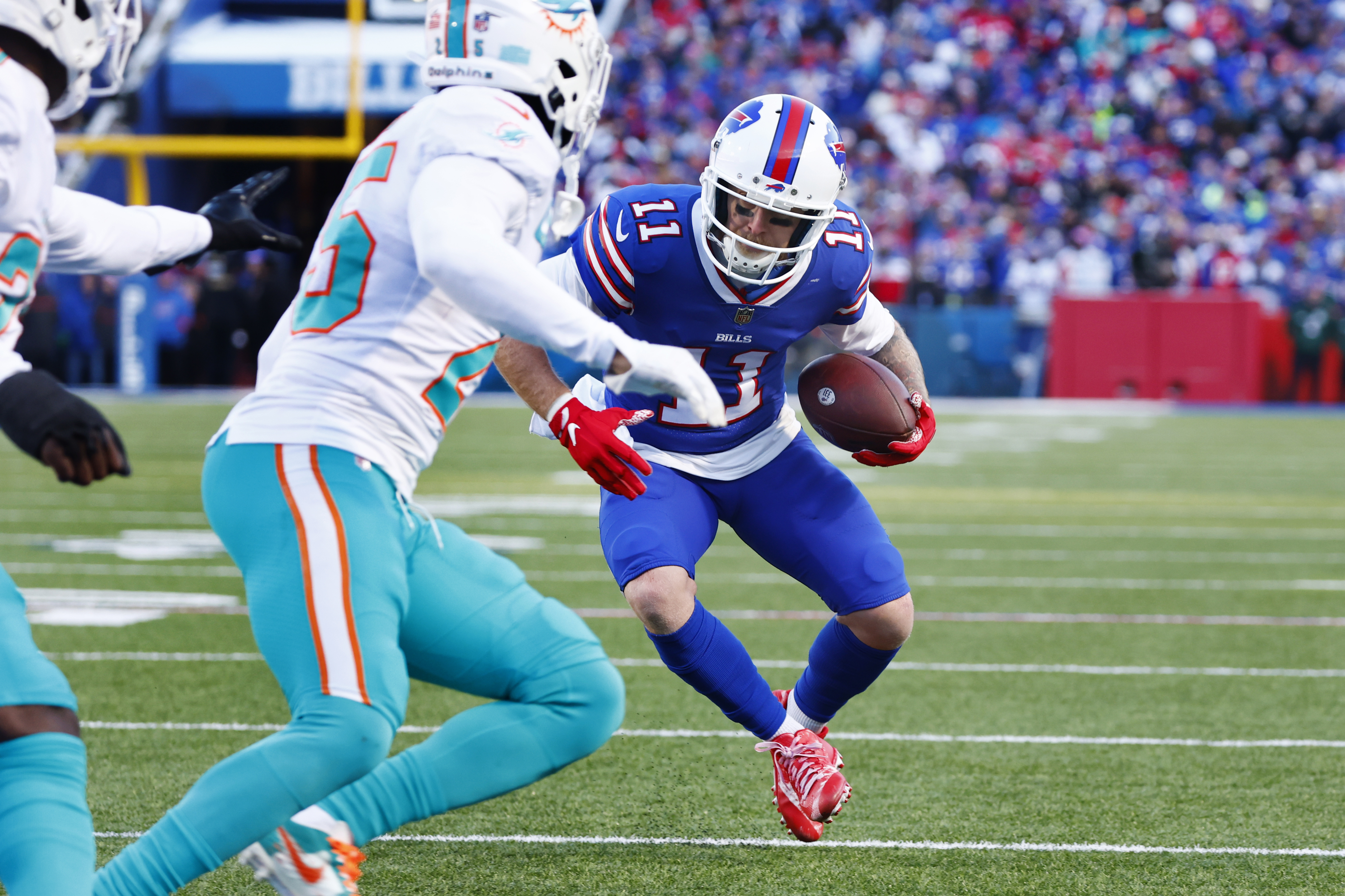 Dawson Knox discusses Bills' 32-29 Week 15 home win vs. Miami Dolphins