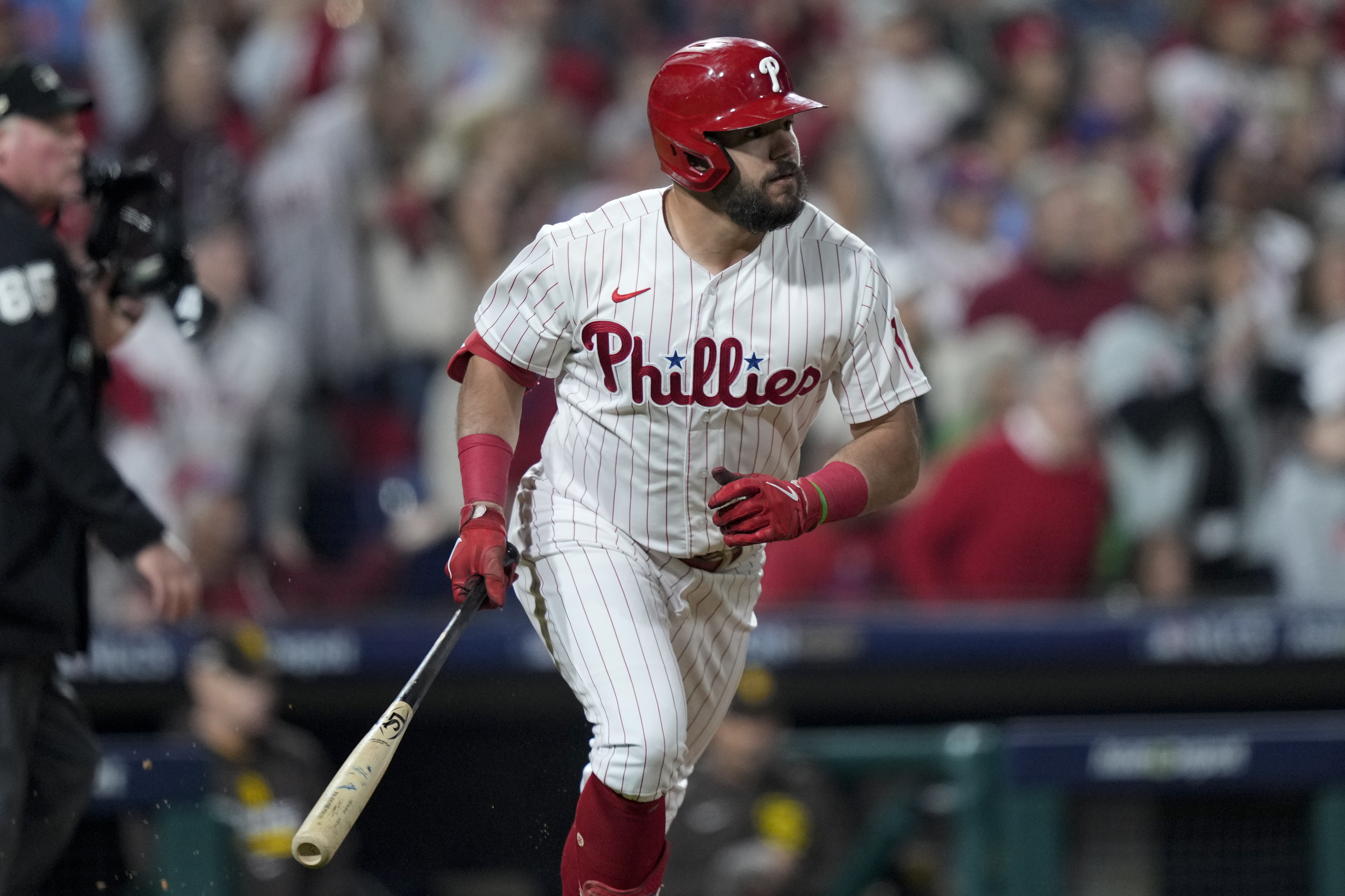 Phillies Notebook: Schwarber sees only fun times ahead on the road