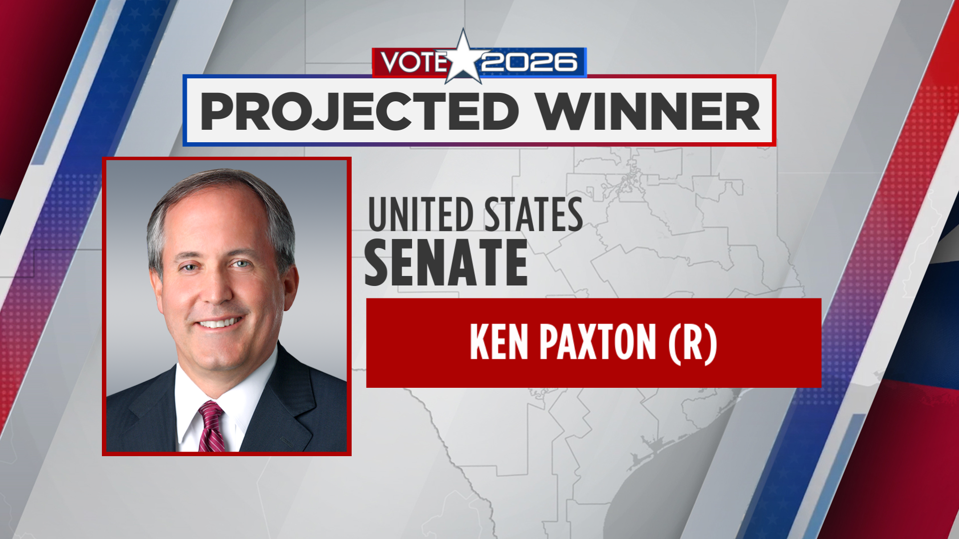 ELECTION RESULTS: Ken Paxton wins U.S. Senate Republican nomination over  John Cornyn