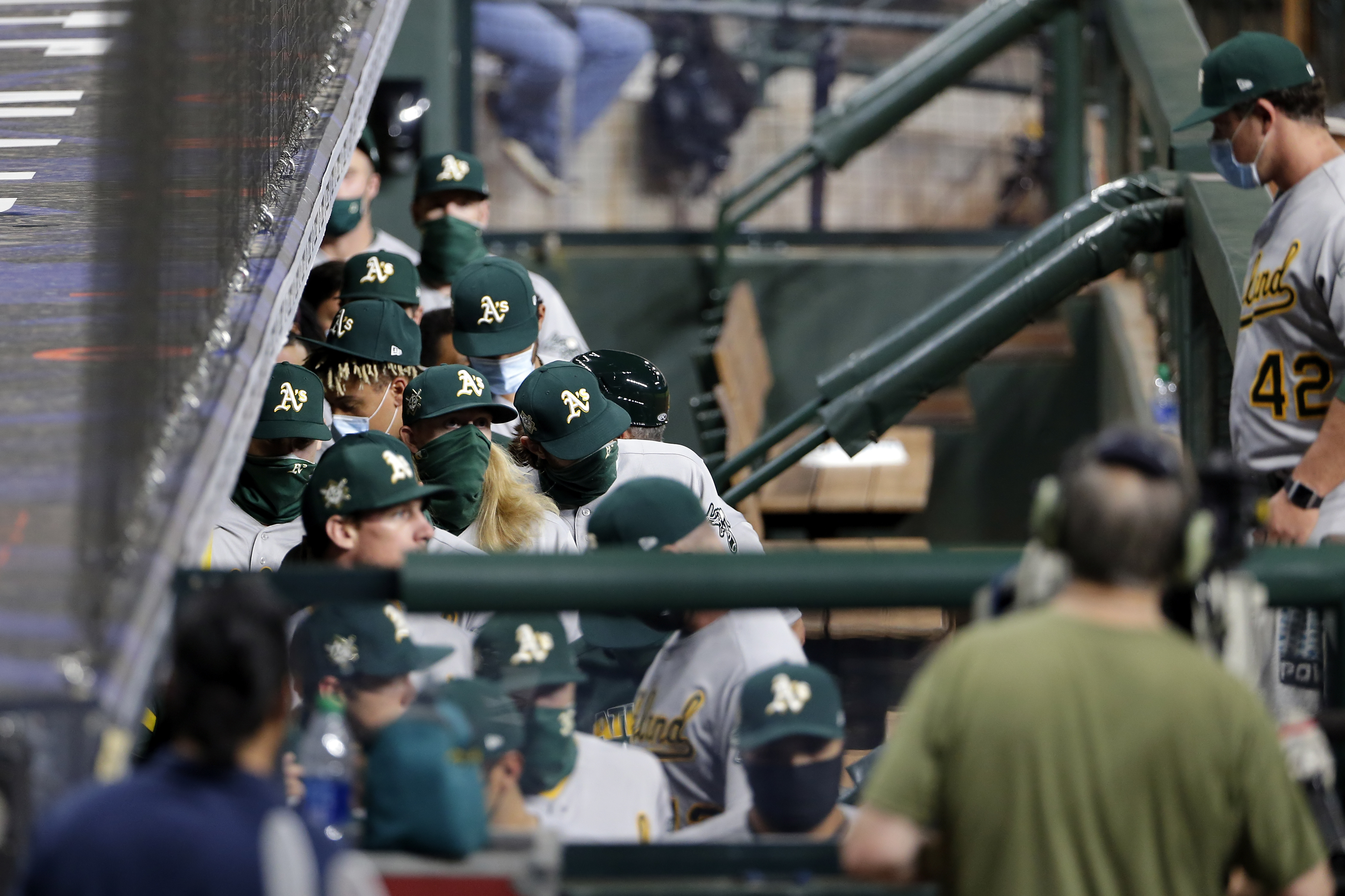 A's, Astros walk off field in protest, game postponed - The Sumter Item
