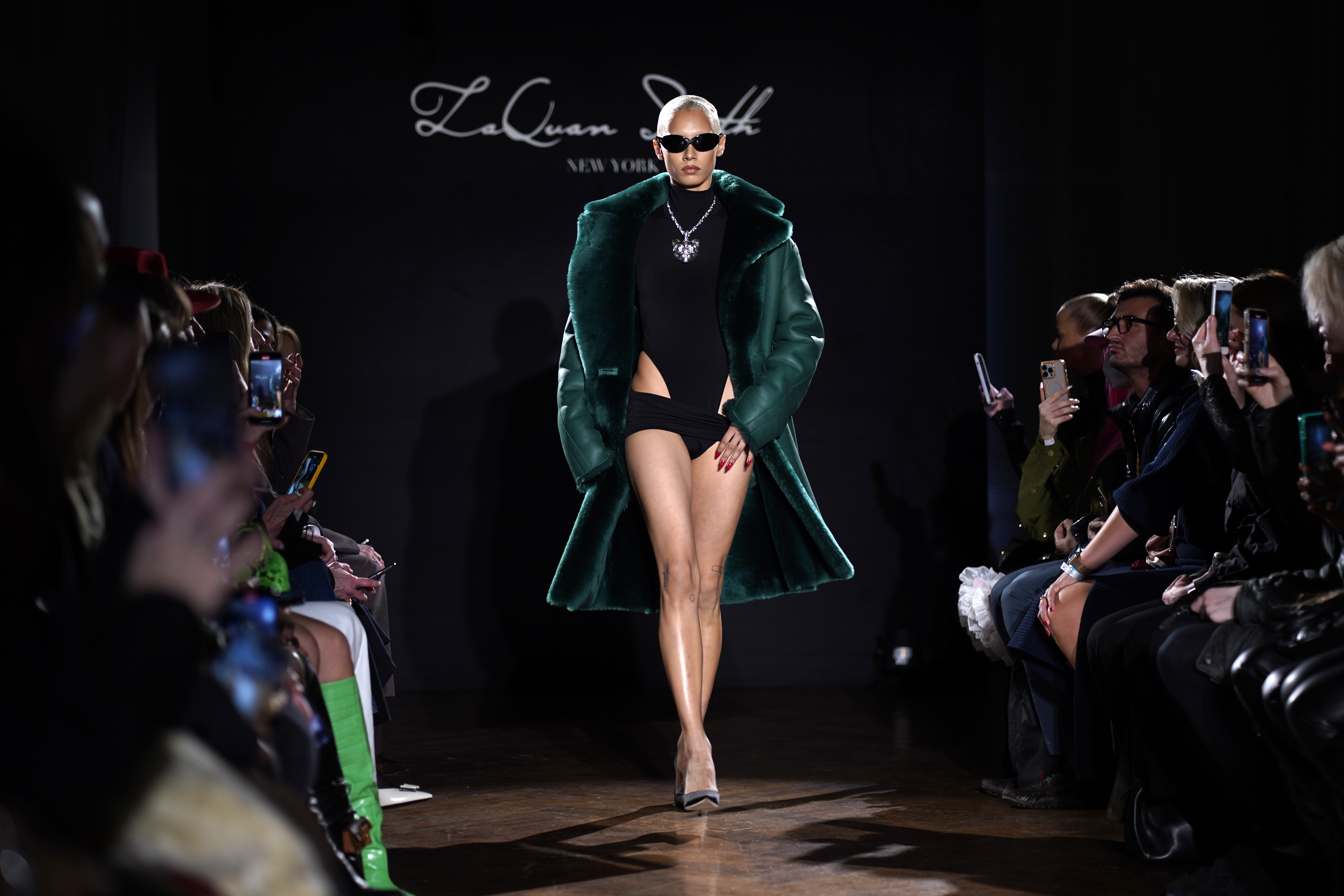 Lady Gaga wears fresh-off-the-runway Versace dress — as modelled