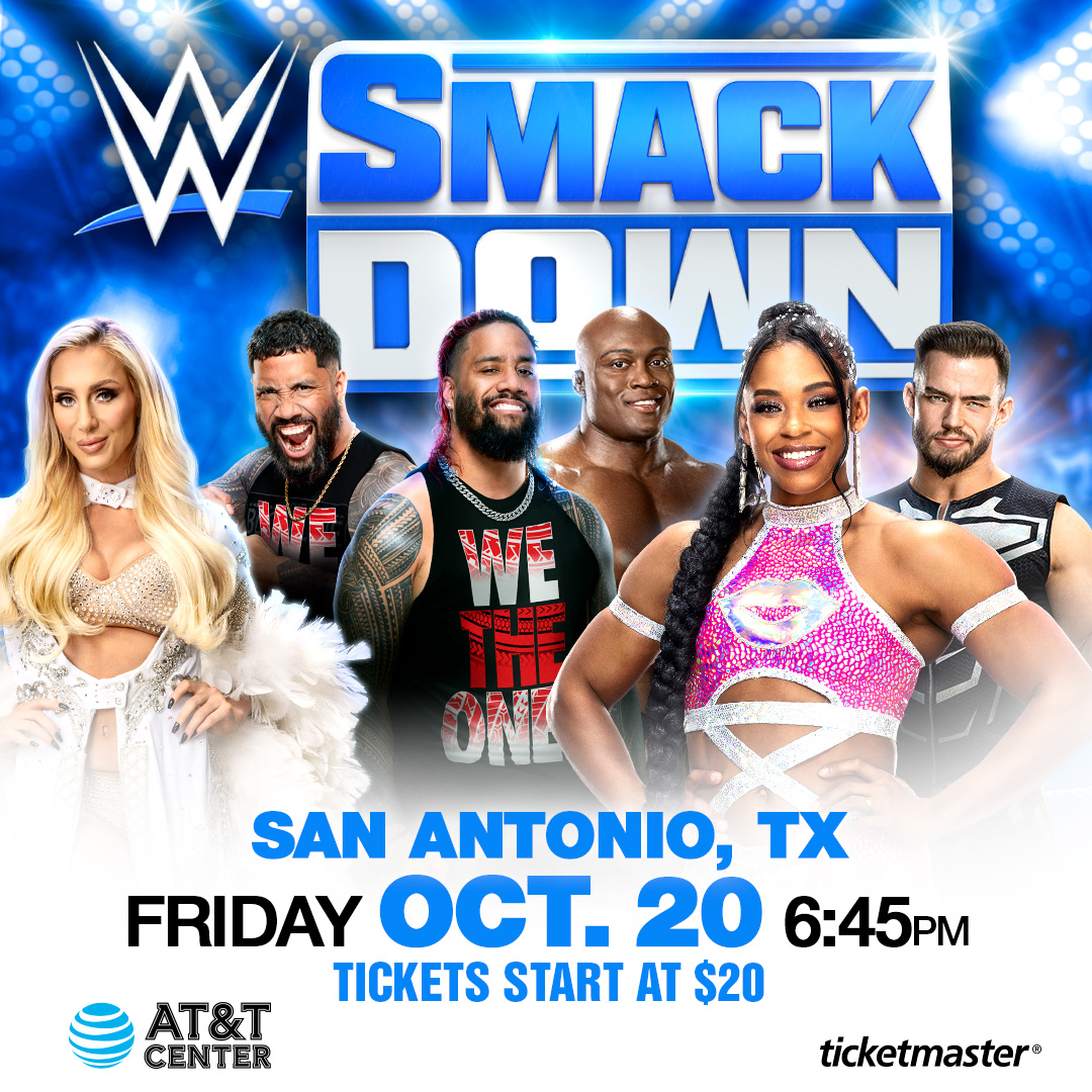 WWE Friday Night SmackDown coming to San Antonio this fall
