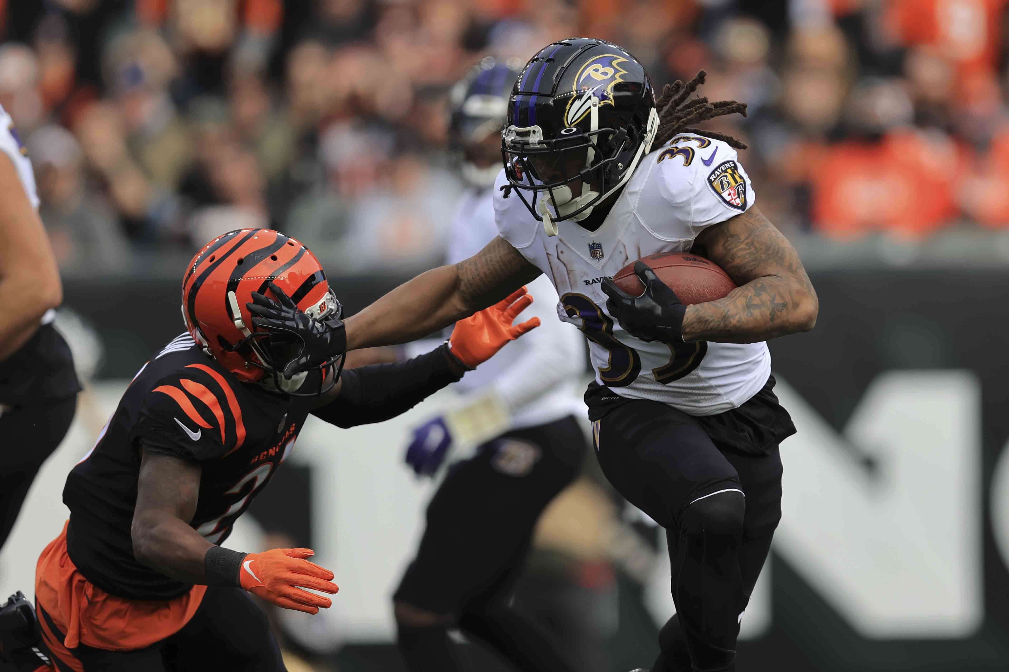 Burrow's 525 yards, 4 TDs power Bengals past Ravens 41-21 - The San Diego  Union-Tribune