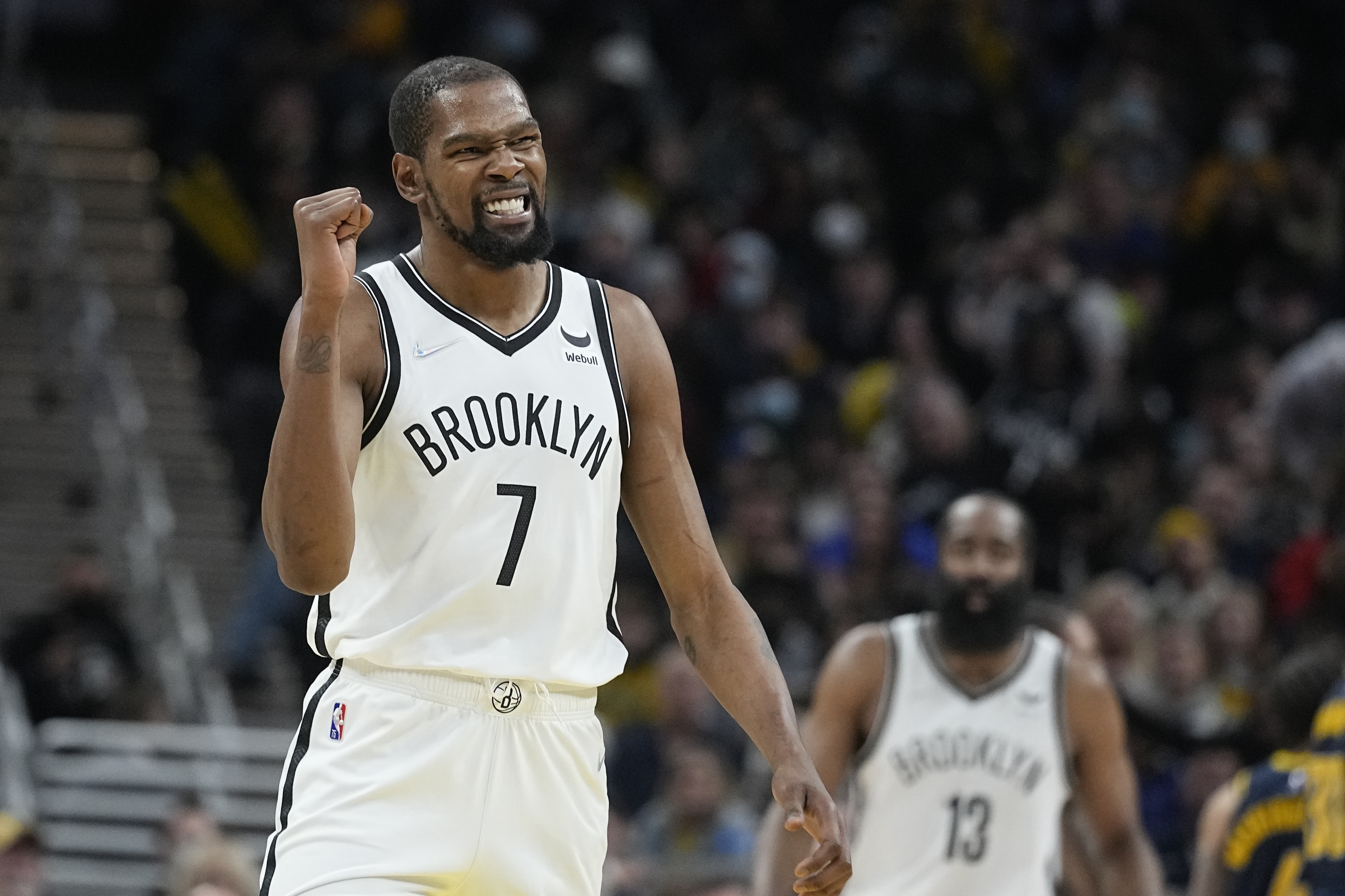 AP source: Kevin Durant asks for trade from Brooklyn Nets - The
