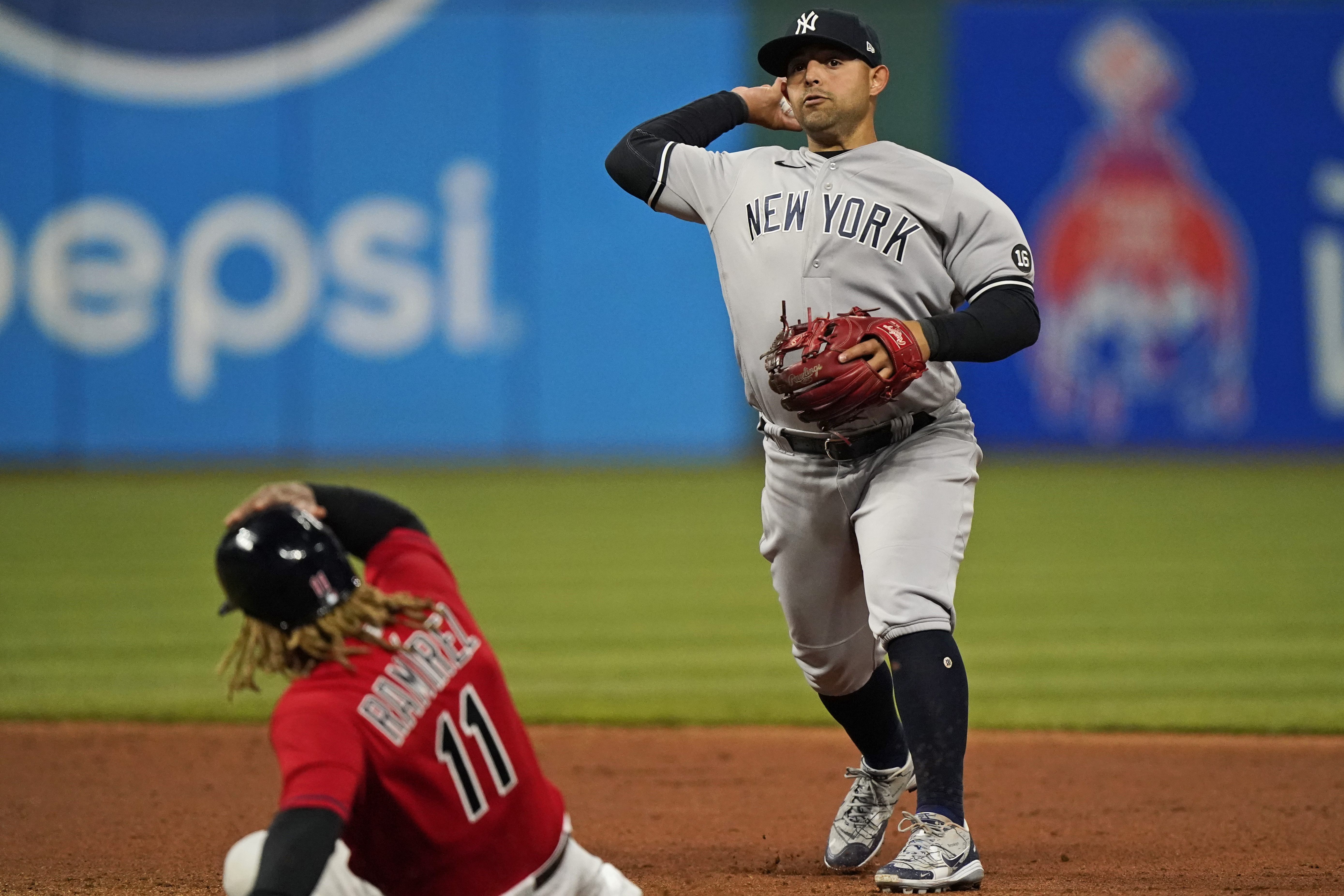 Stanton homers twice, powering Yankees past Indians 5-3