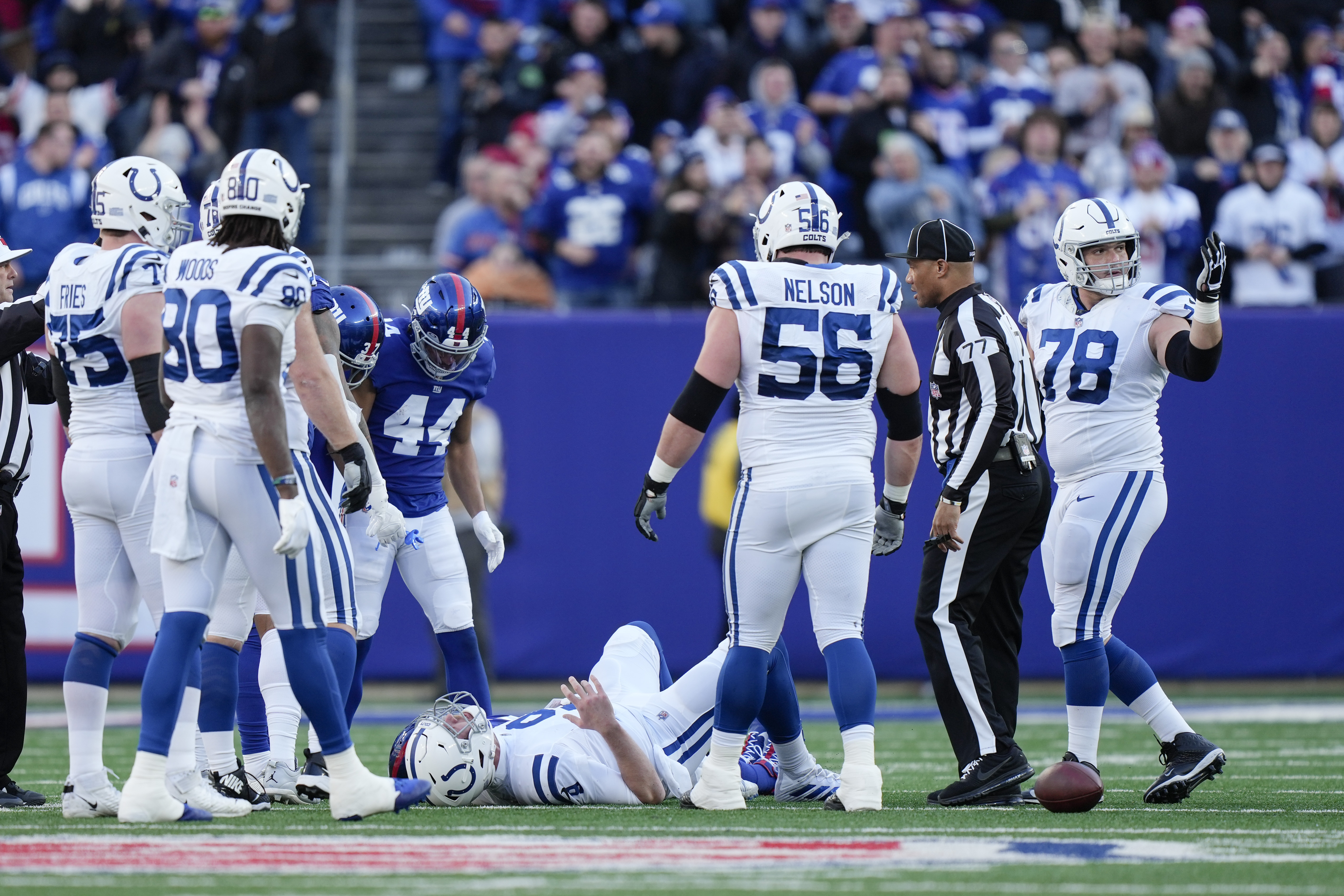 Giants rout Colts, reach playoffs for 1st time since 2016 - WISH-TV, Indianapolis News, Indiana Weather