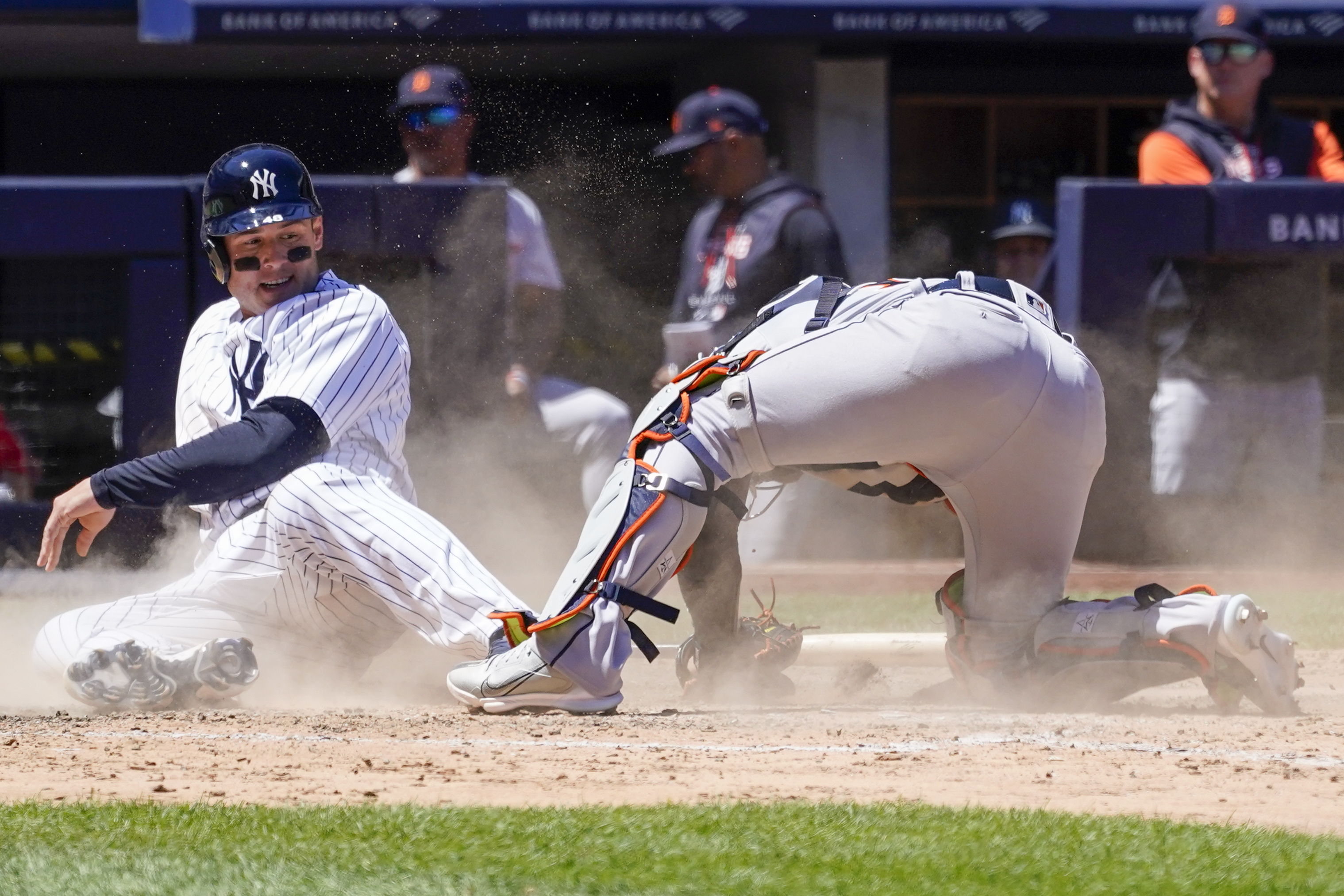 Yanks top Tigers, 39-15 at 1/3 mark, best since 2001 Ms