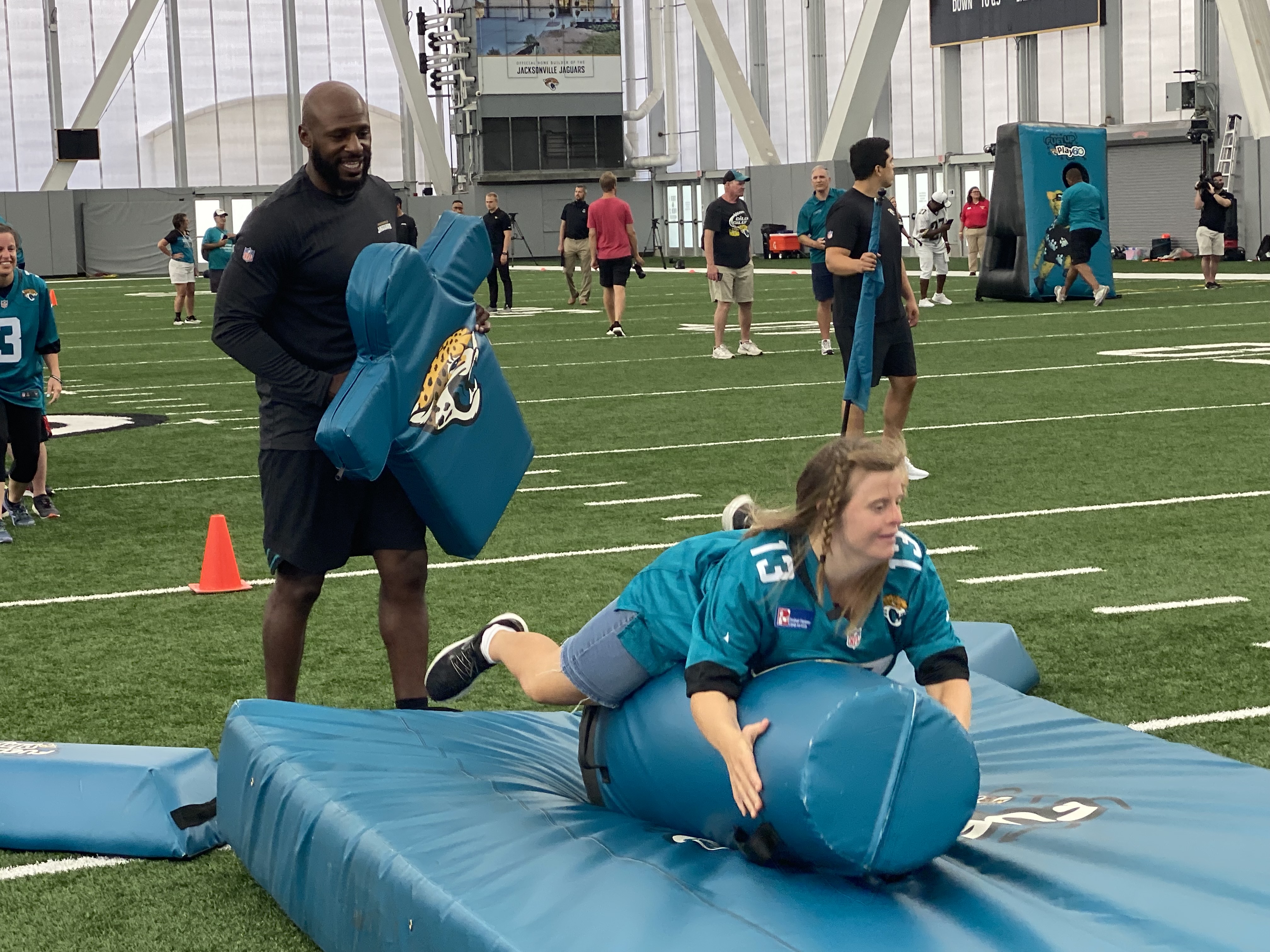 This is their day': Jaguars treat Special Olympians to unforgettable time