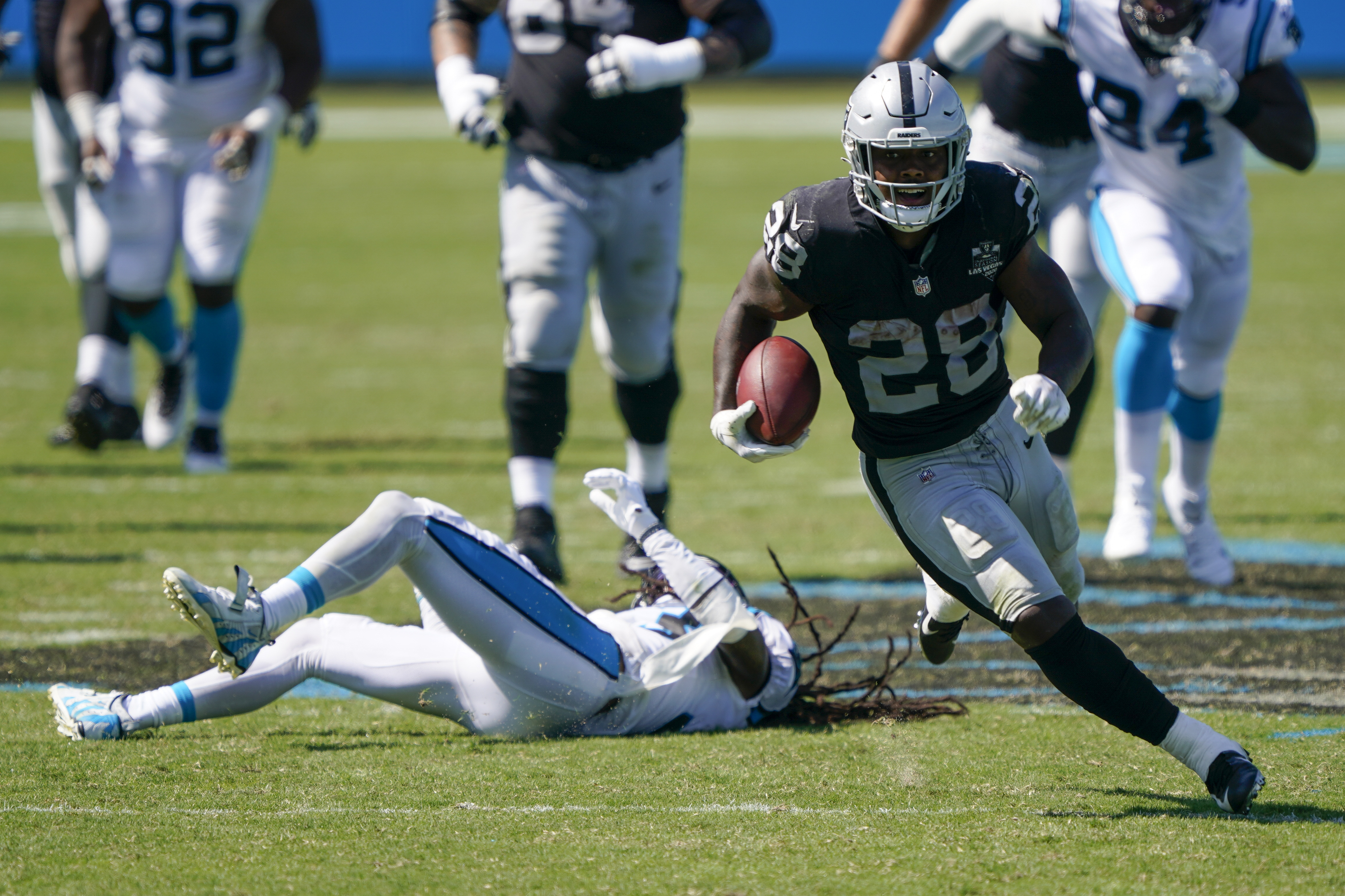 Henry Ruggs III escapes serious knee injury in NFL debut for Las Vegas  Raiders