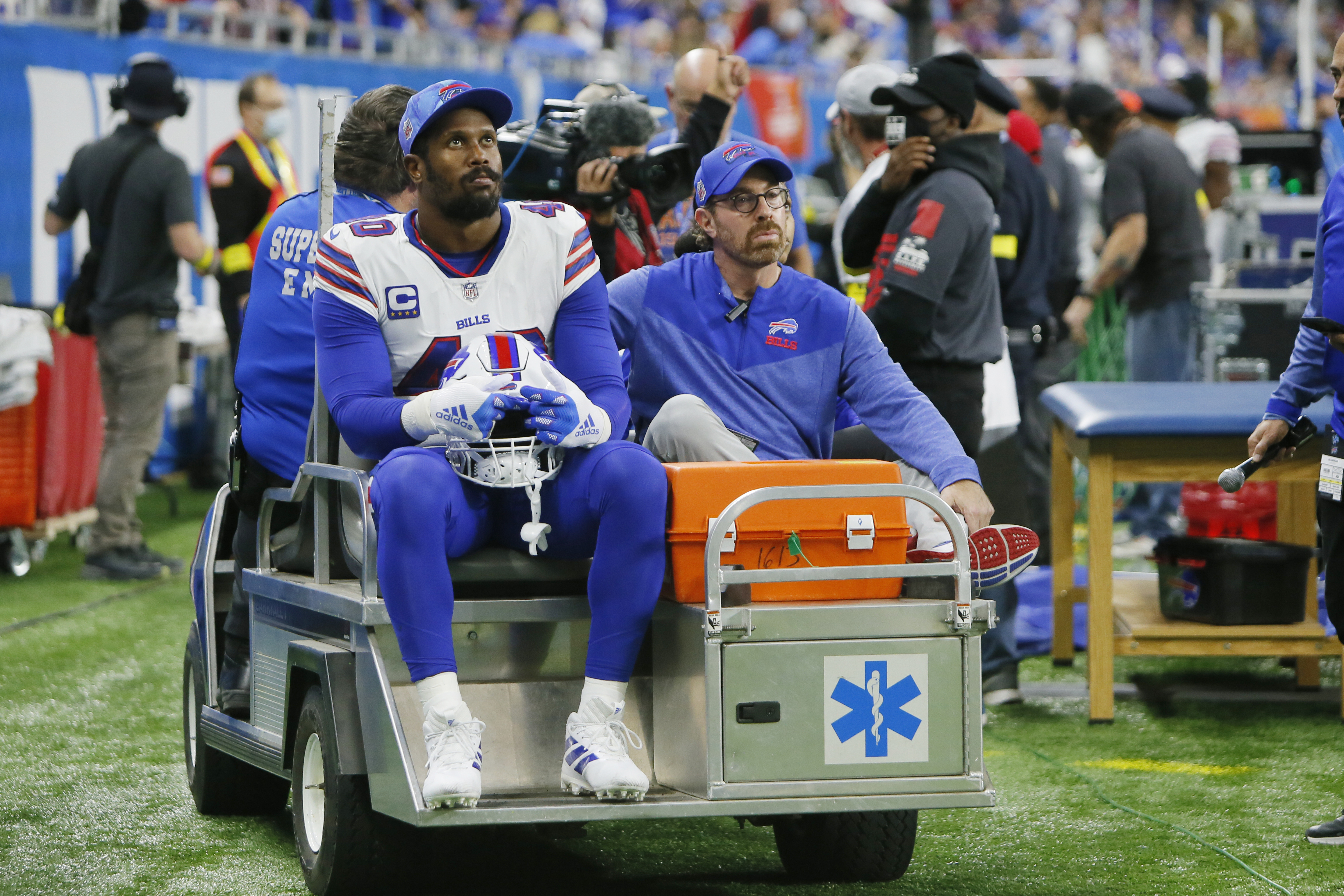 Bills outlast Lions for second win in five days at Ford Field in Detroit -  The Boston Globe