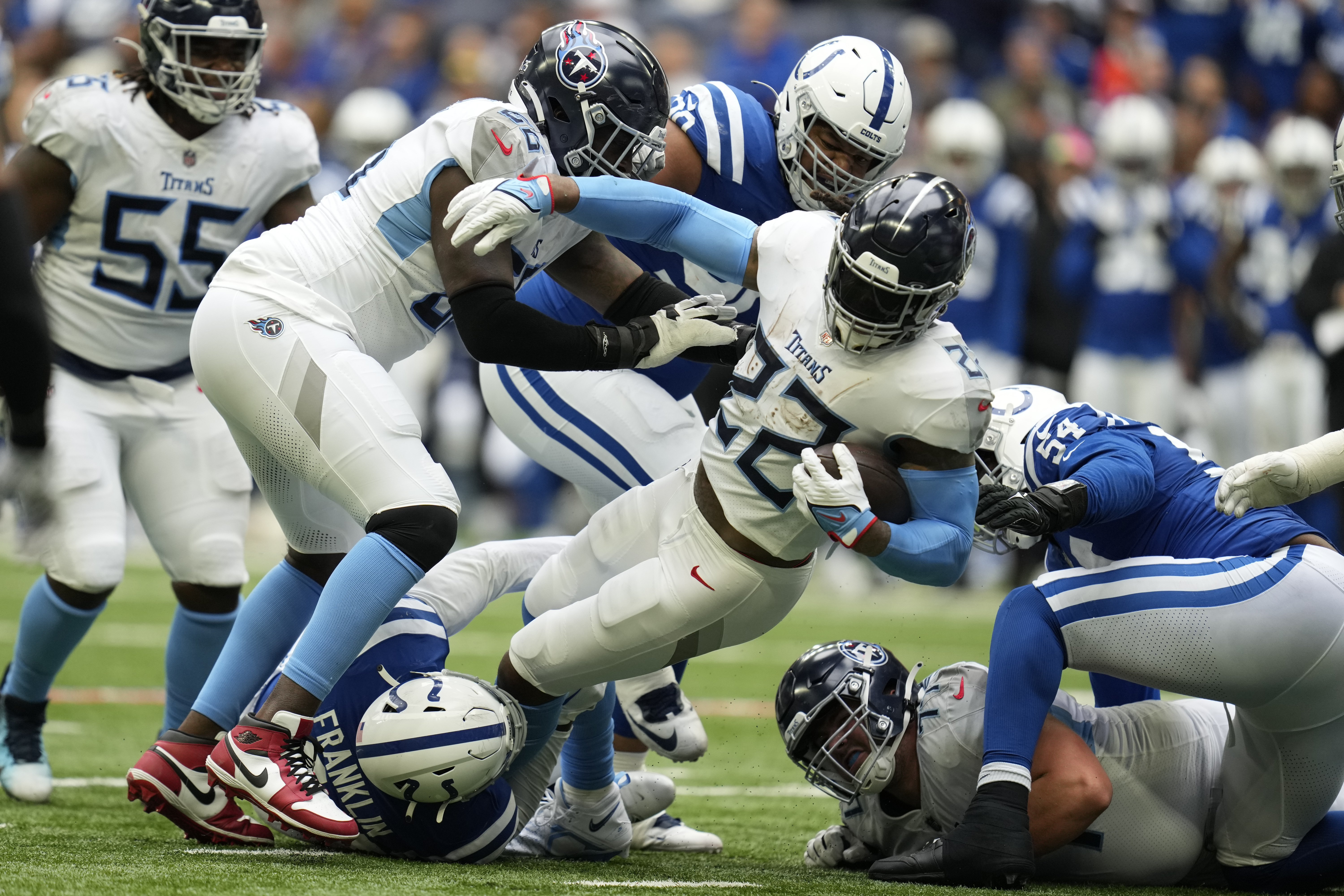 Gallery  Colts vs. Titans game action