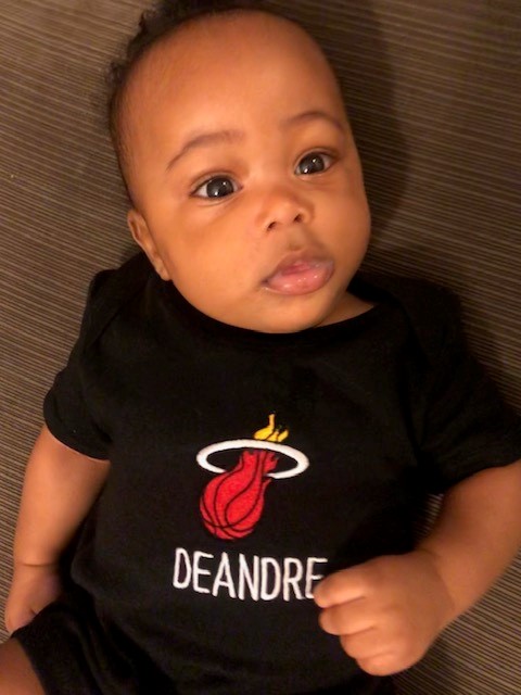 Tyler Herro shares adorable photo of baby daughter wearing his Miami Heat  jersey - Heat Nation
