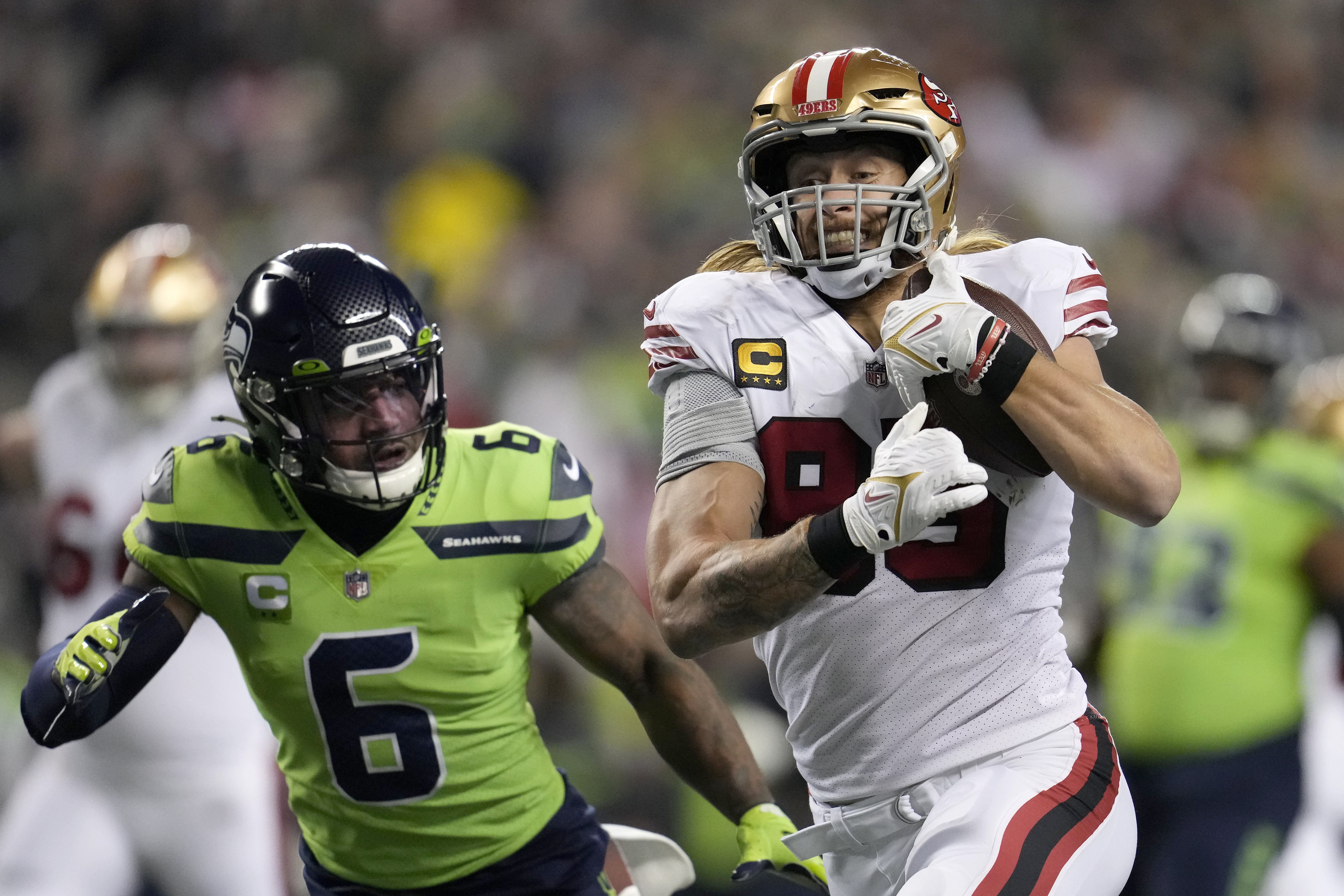 Ramp up Purdy mania, 49ers beat Seahawks 21-13 to clinch NFC West