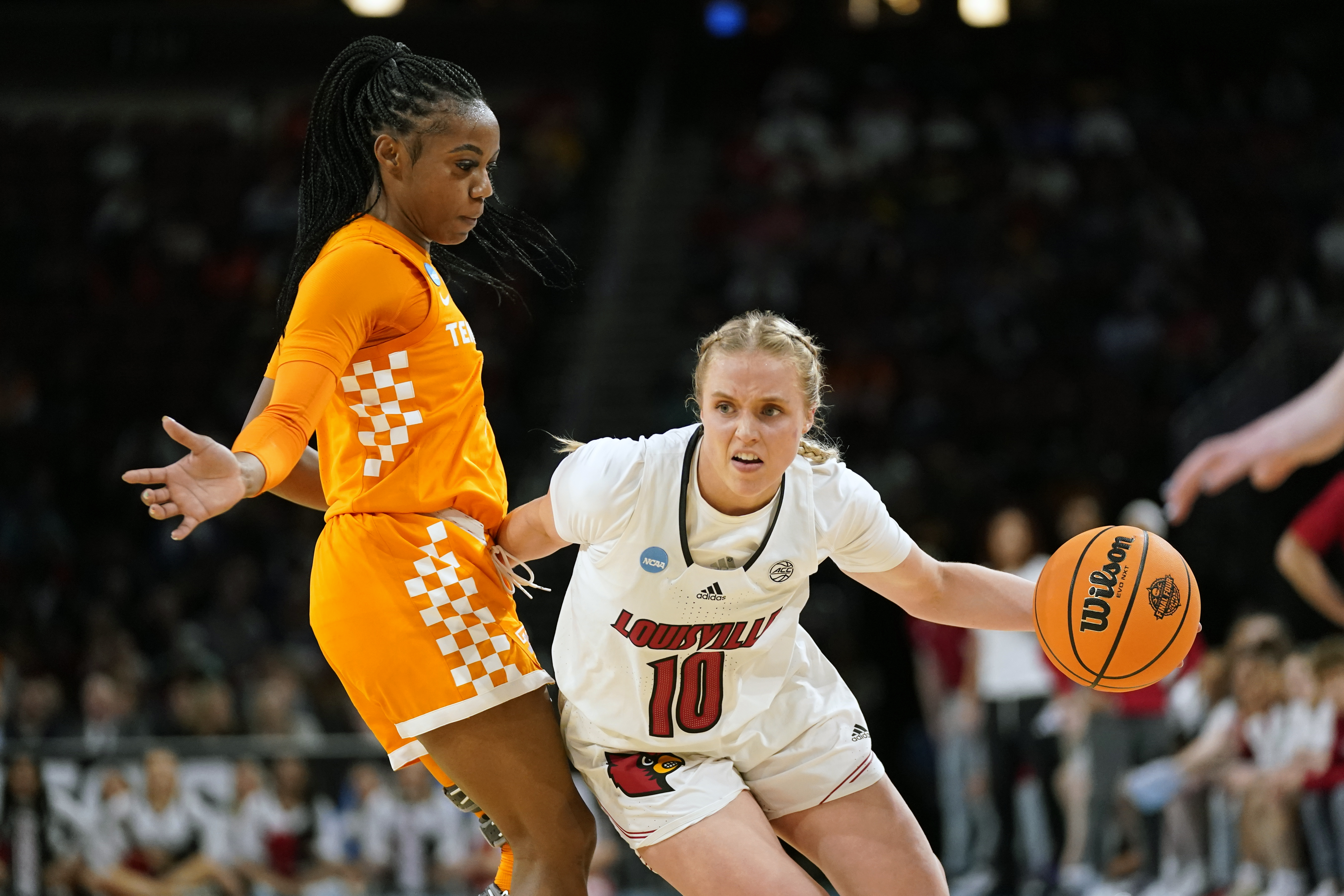 Hailey Van Lith Louisville Cardinals number 10 and signature shirt