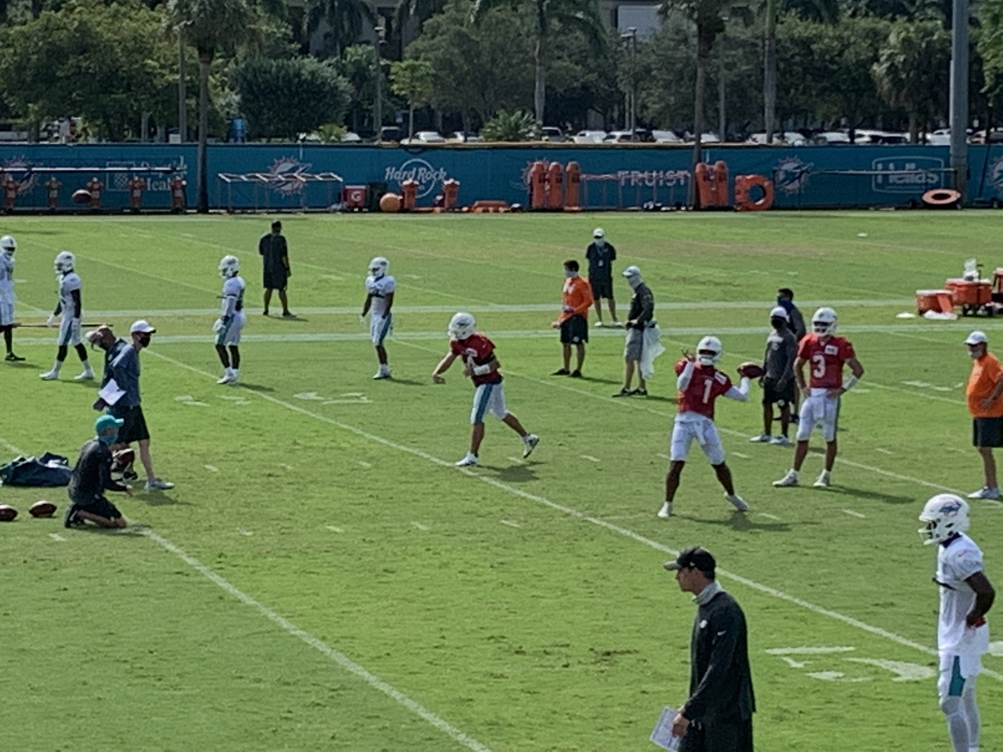 Tua Tagovailoa focuses on building relationships, learning the playbook,  and meets Dan Marino