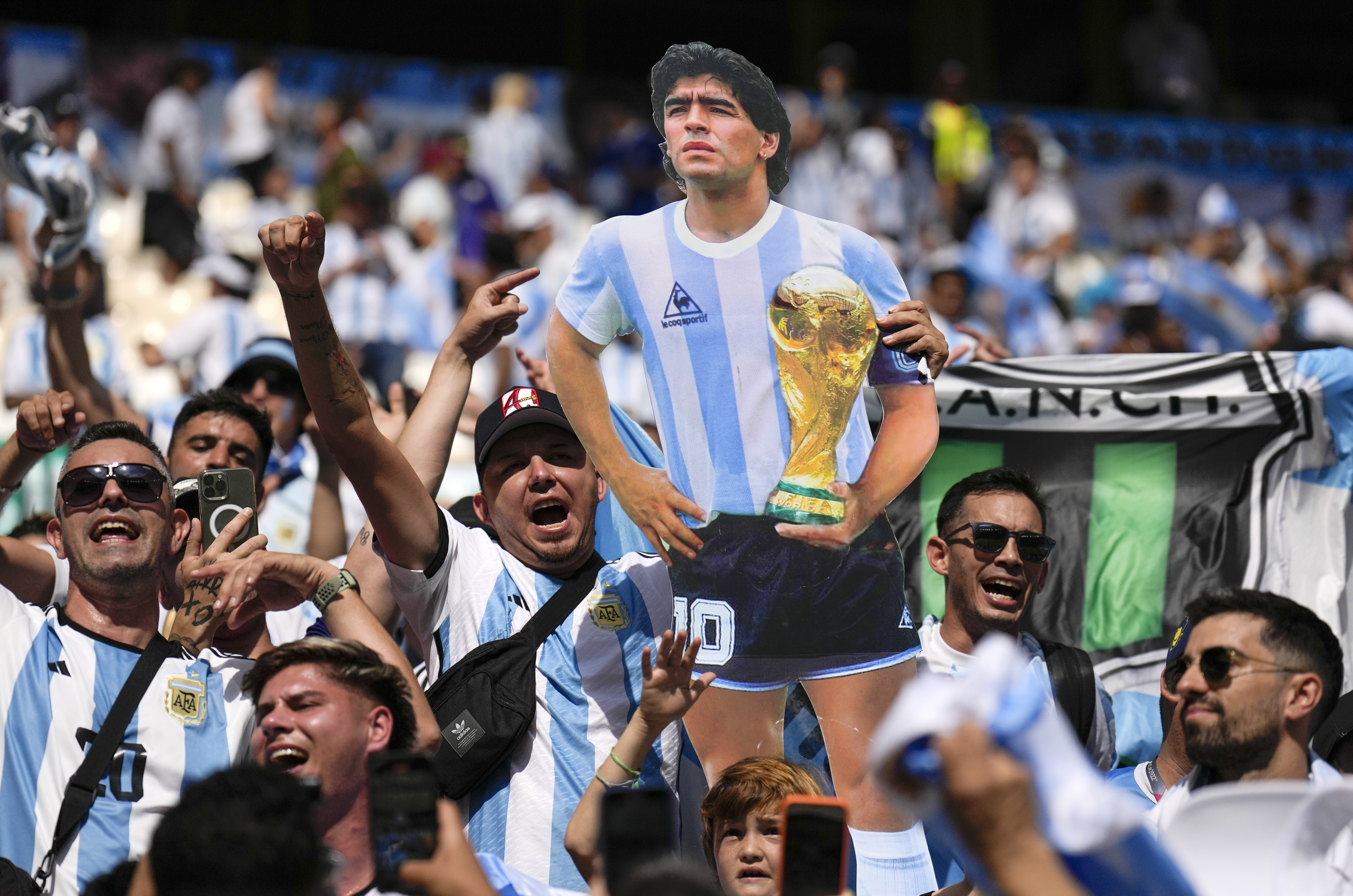 Maradona's World Cup absence 'strange' for Messi, Argentina