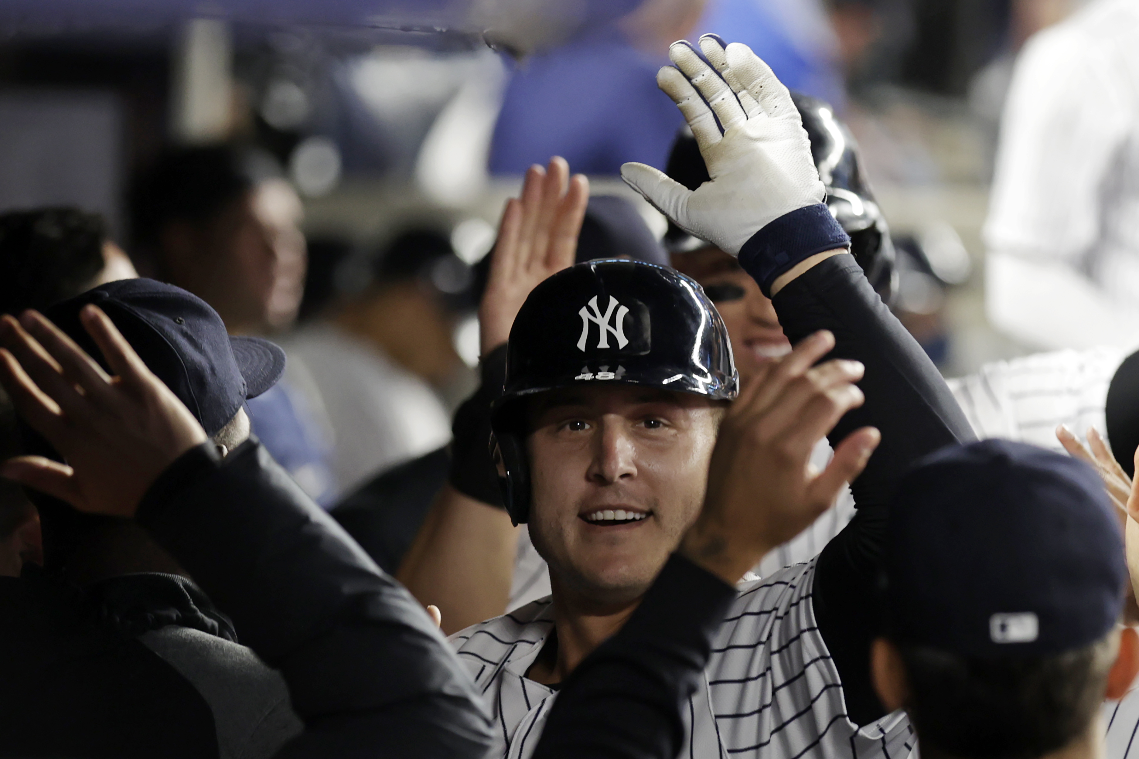 New York Yankees pitcher Sal Romano delivers a pitch to the Toronto Blue  Jays during the seventh inning of a baseball game on Thursday, Sept. 9,  2021, in New York. (AP Photo/Adam