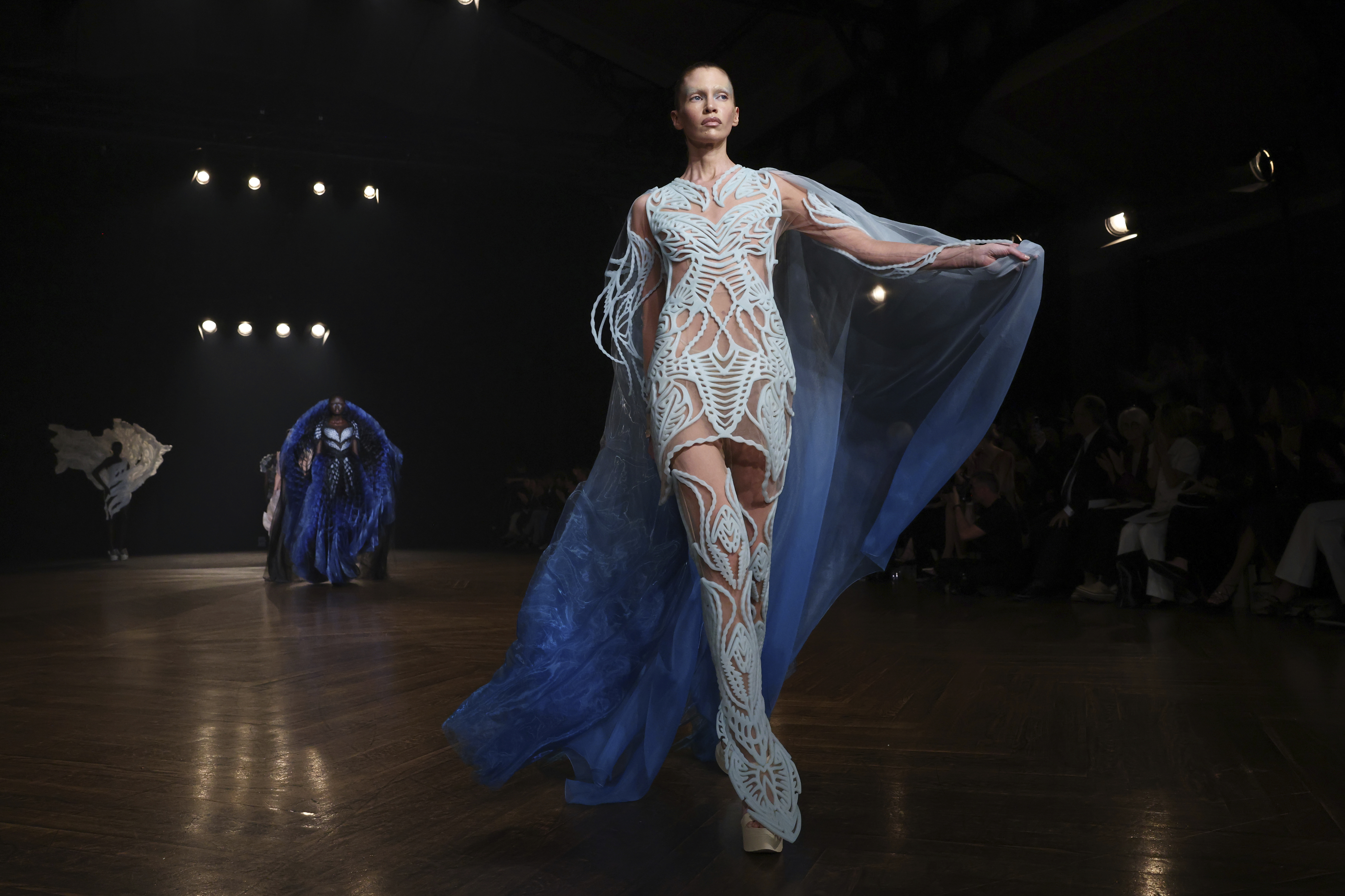 Among couture's last independents, Iris Van Herpen unveils 'living