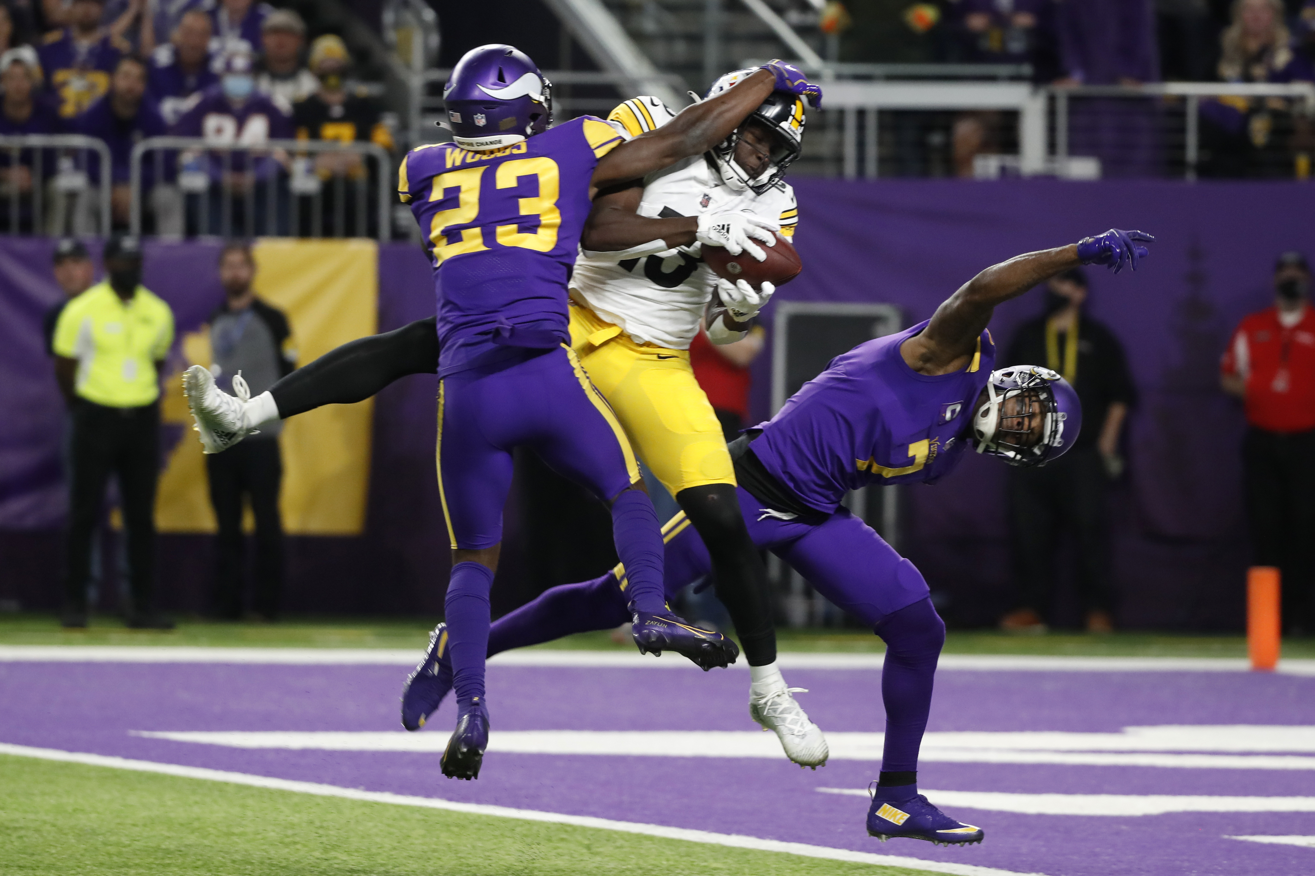 Minnesota Vikings deny last-play pass in end zone to see off Pittsburgh  Steelers, NFL