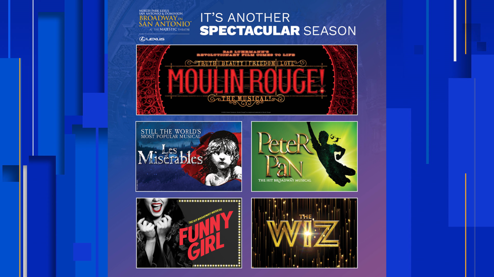 Majestic Theatre announces season package for 2024-2025 Broadway