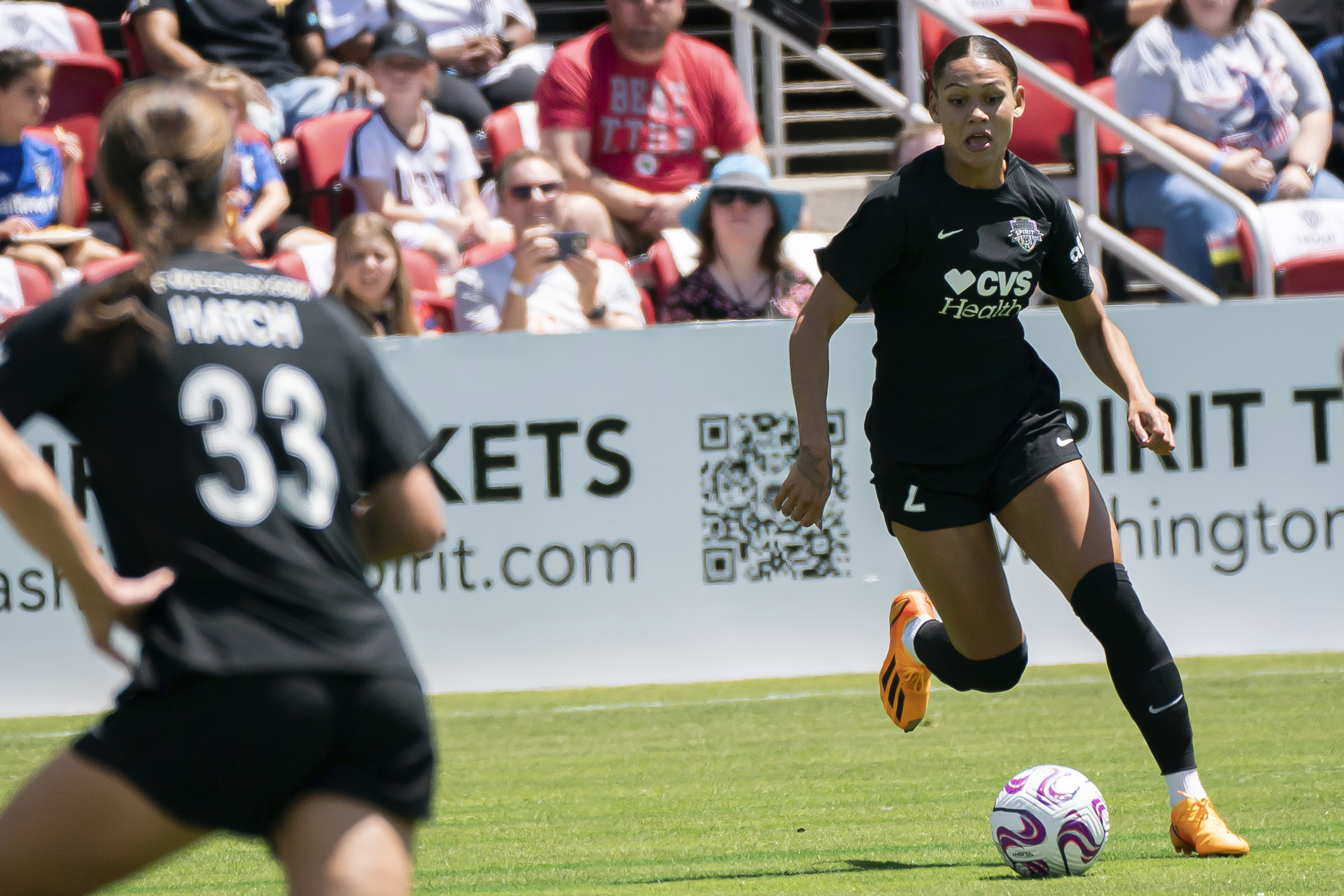 Pride edge Spirit 2-1, hand Washington 1st NWSL loss