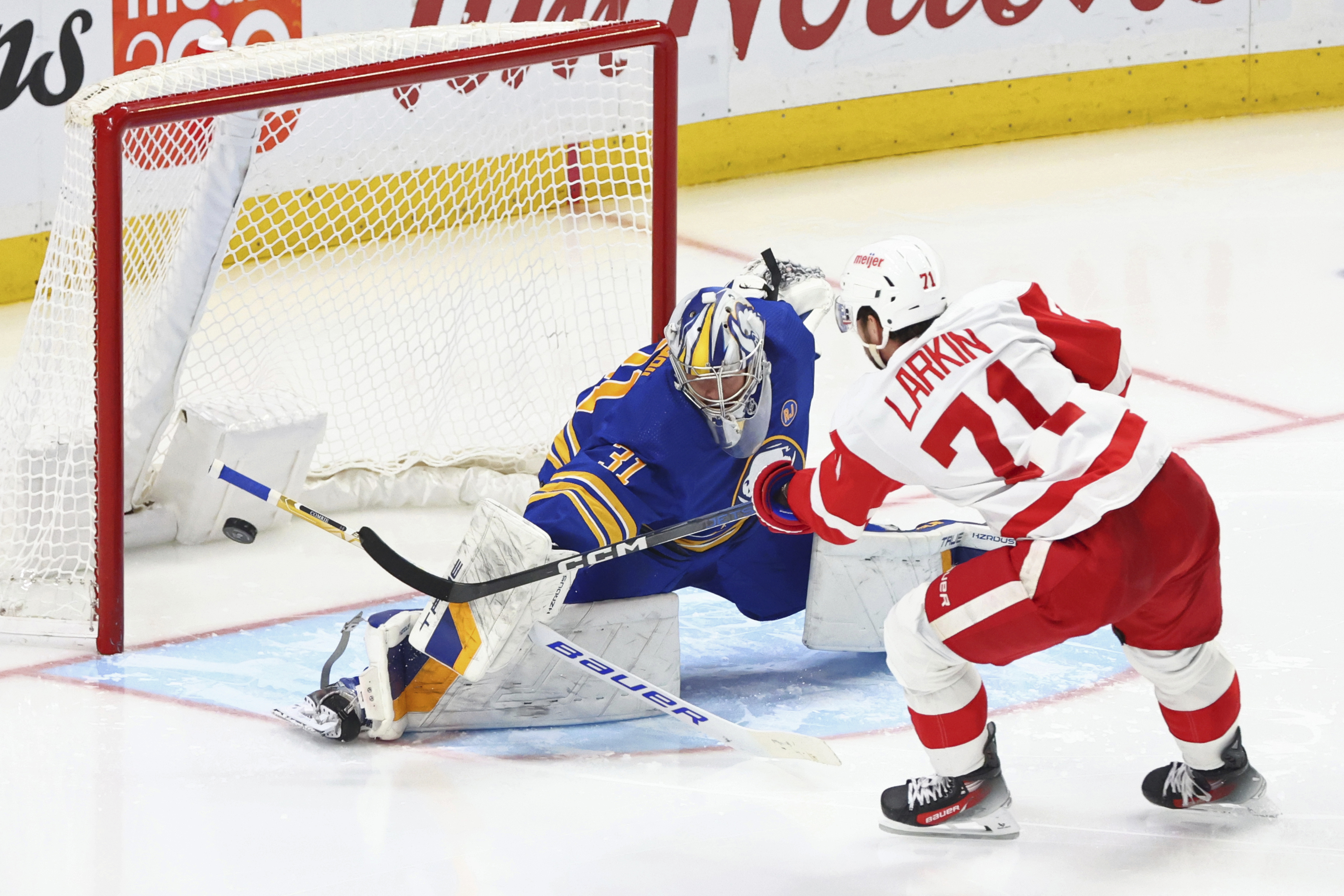 Detroit Red Wings captain and leading scorer Dylan Larkin is out 2