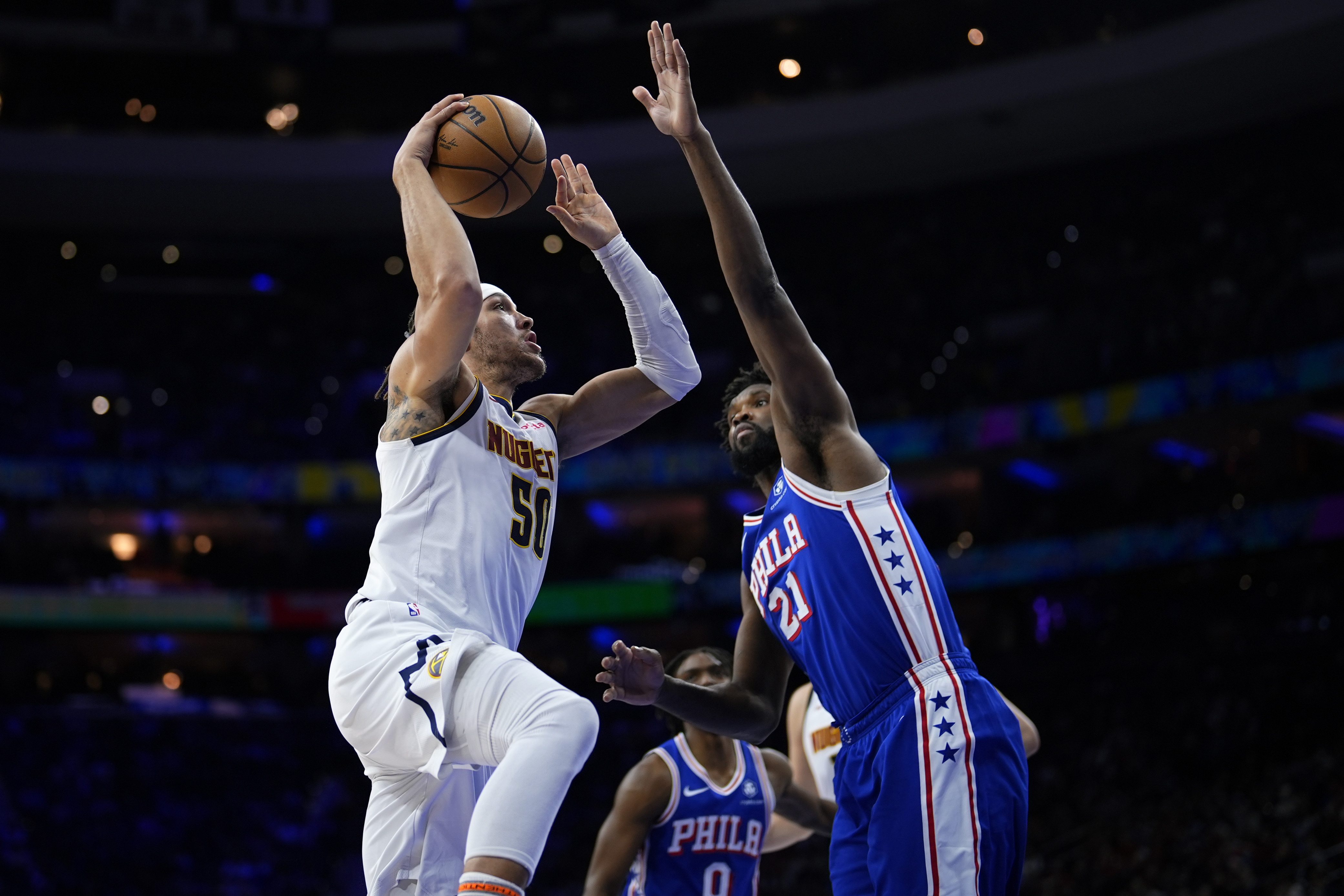 Joel Embiid outshines Nikola Jokic in NBA MVPs matchup, leads 76ers past  Nuggets 126-121 - NBC Sports