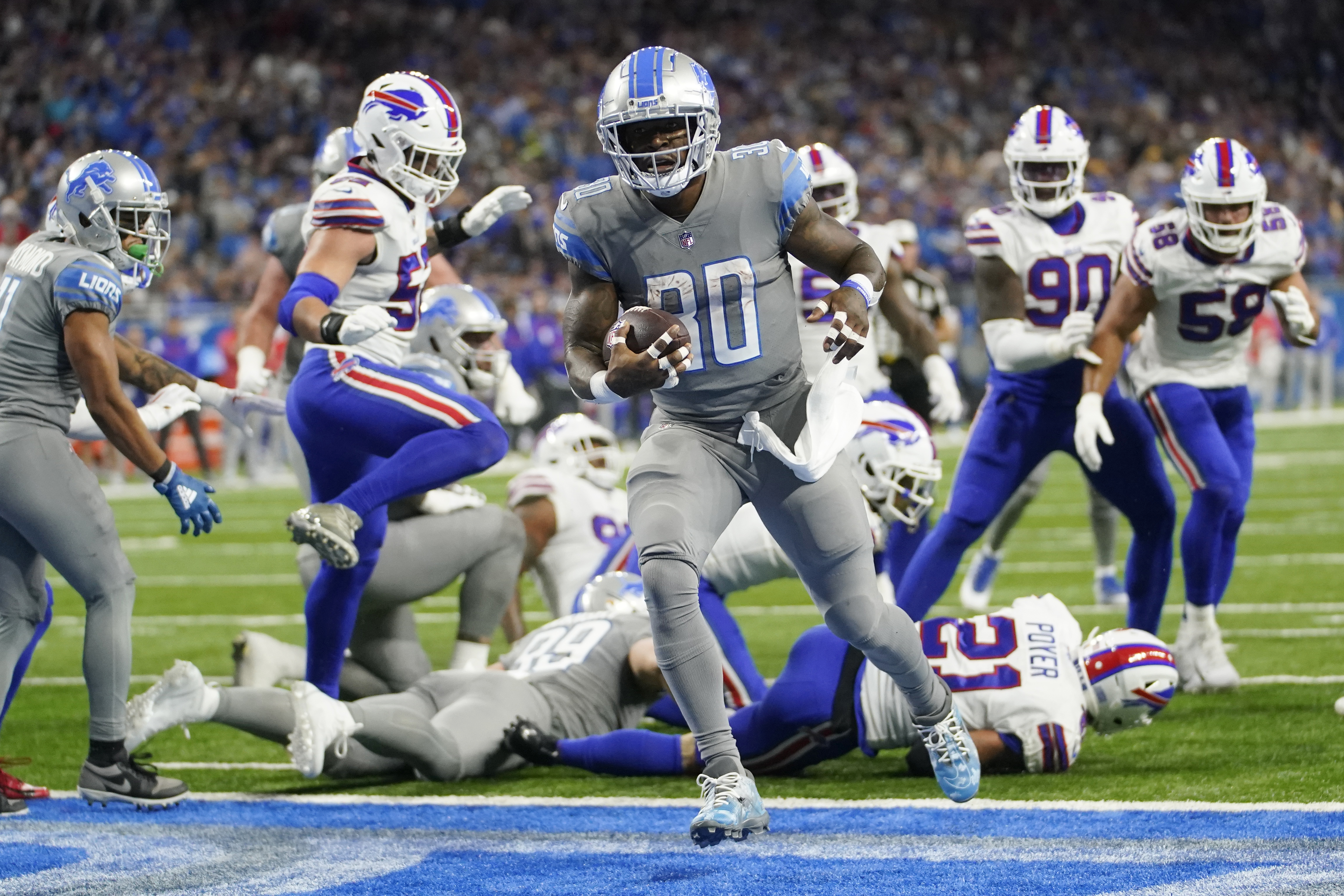 Detroit Lions lose on late field goal, 28-25 to Bills on Thanksgiving