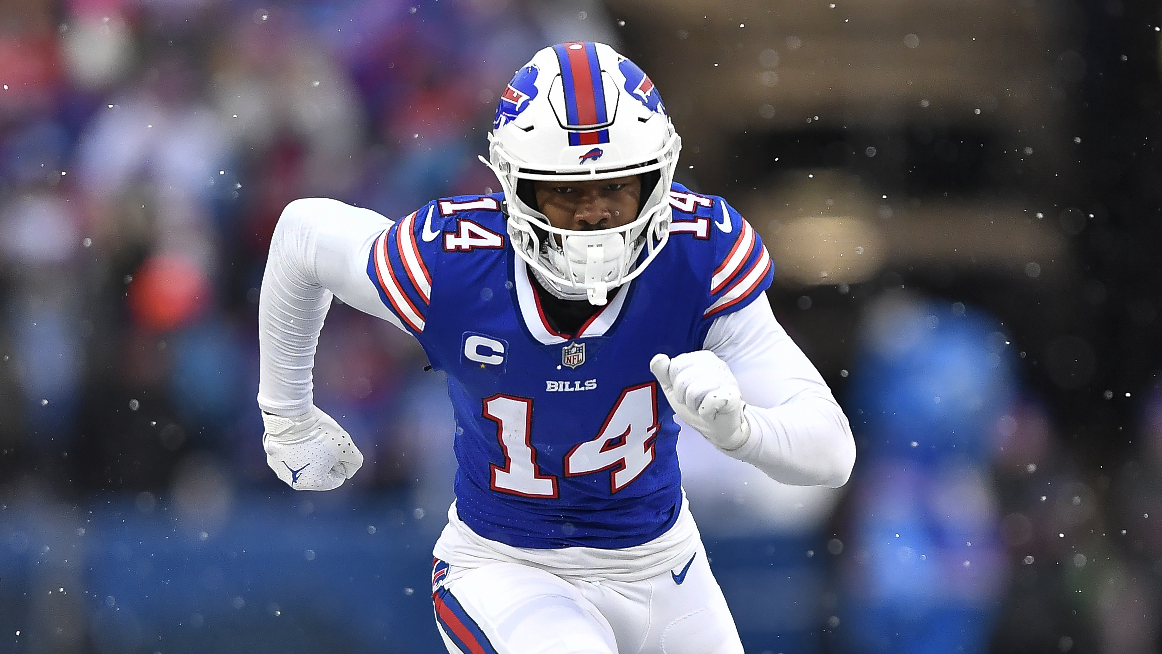 Why Bills' Stefon Diggs says he will continue wearing No. 14 even if jersey  proposal passes 