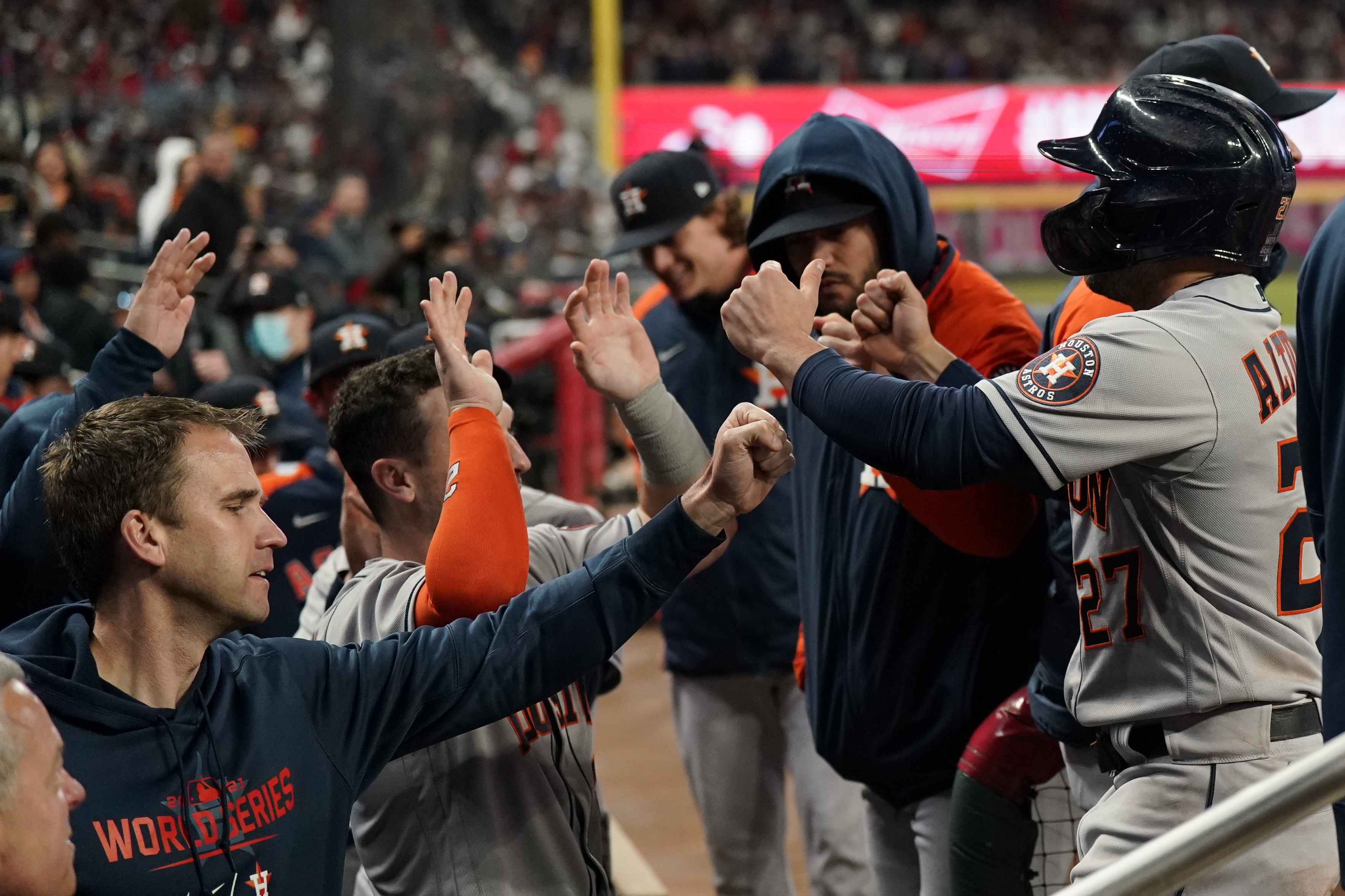 Freddie Freeman's 460-foot homer, 10/31/2021