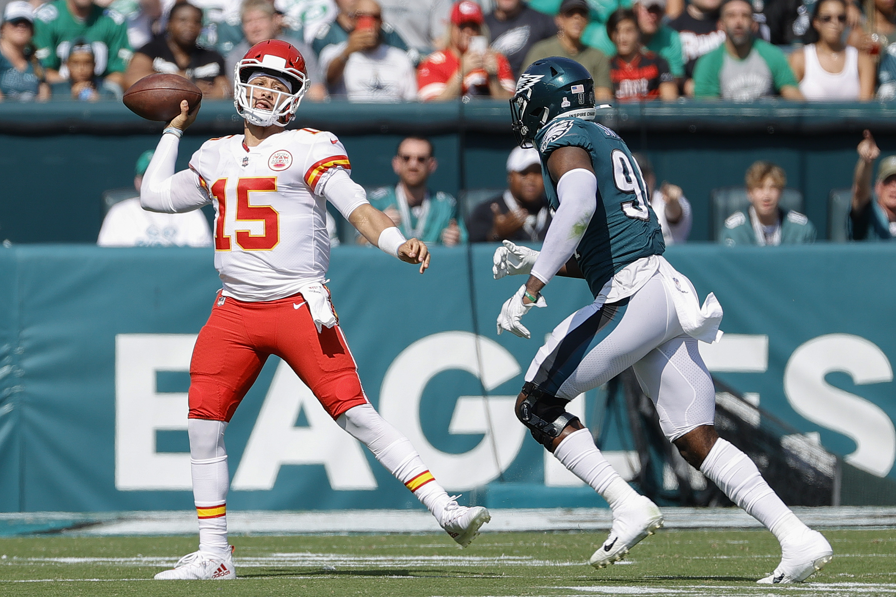 Chiefs set to face Eagles in Super Bowl LVII