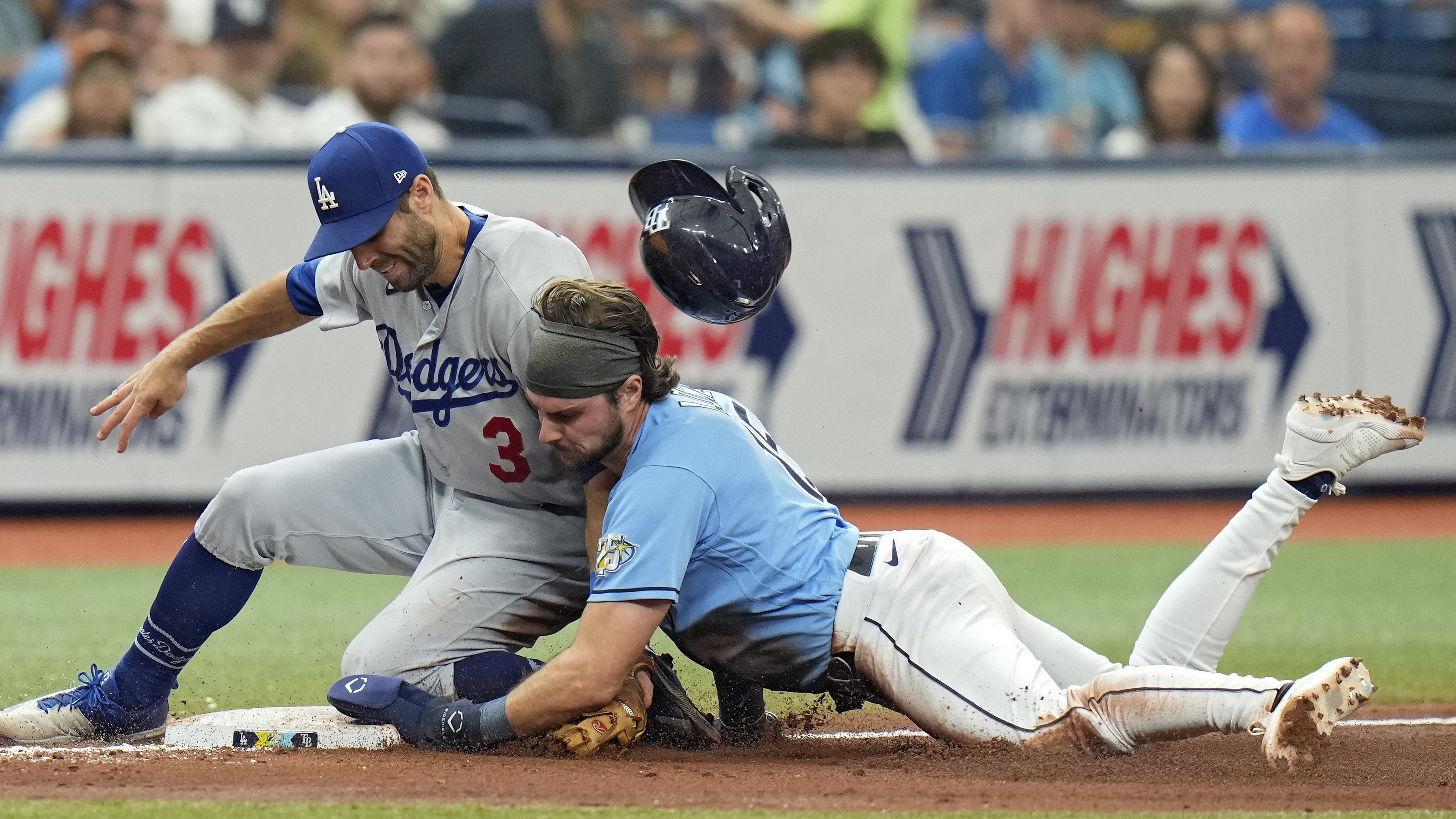 Credit Trayce Thompson With a Save