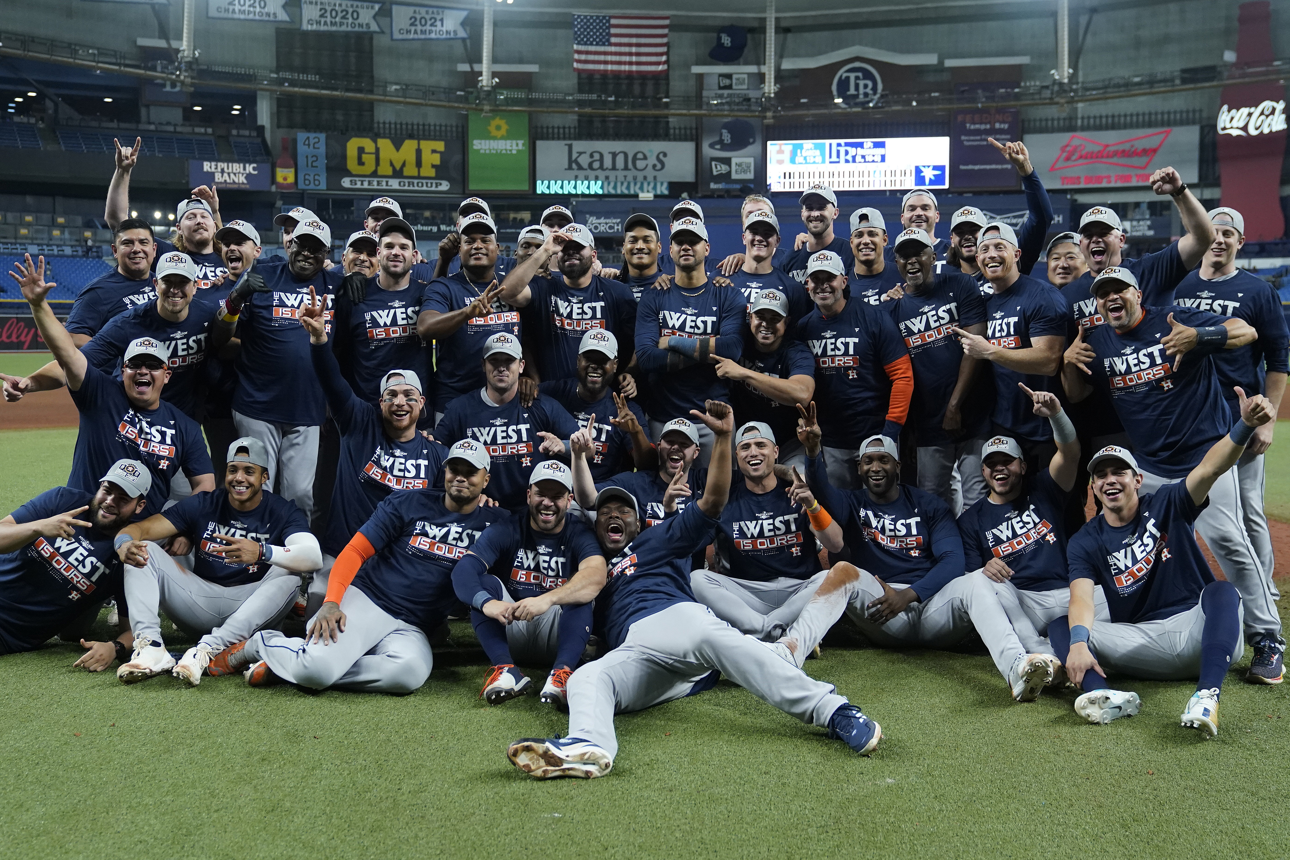 Houston Astros on LinkedIn: Winners Win the West 🤘 Our sixth consecutive  full season AL West Title!
