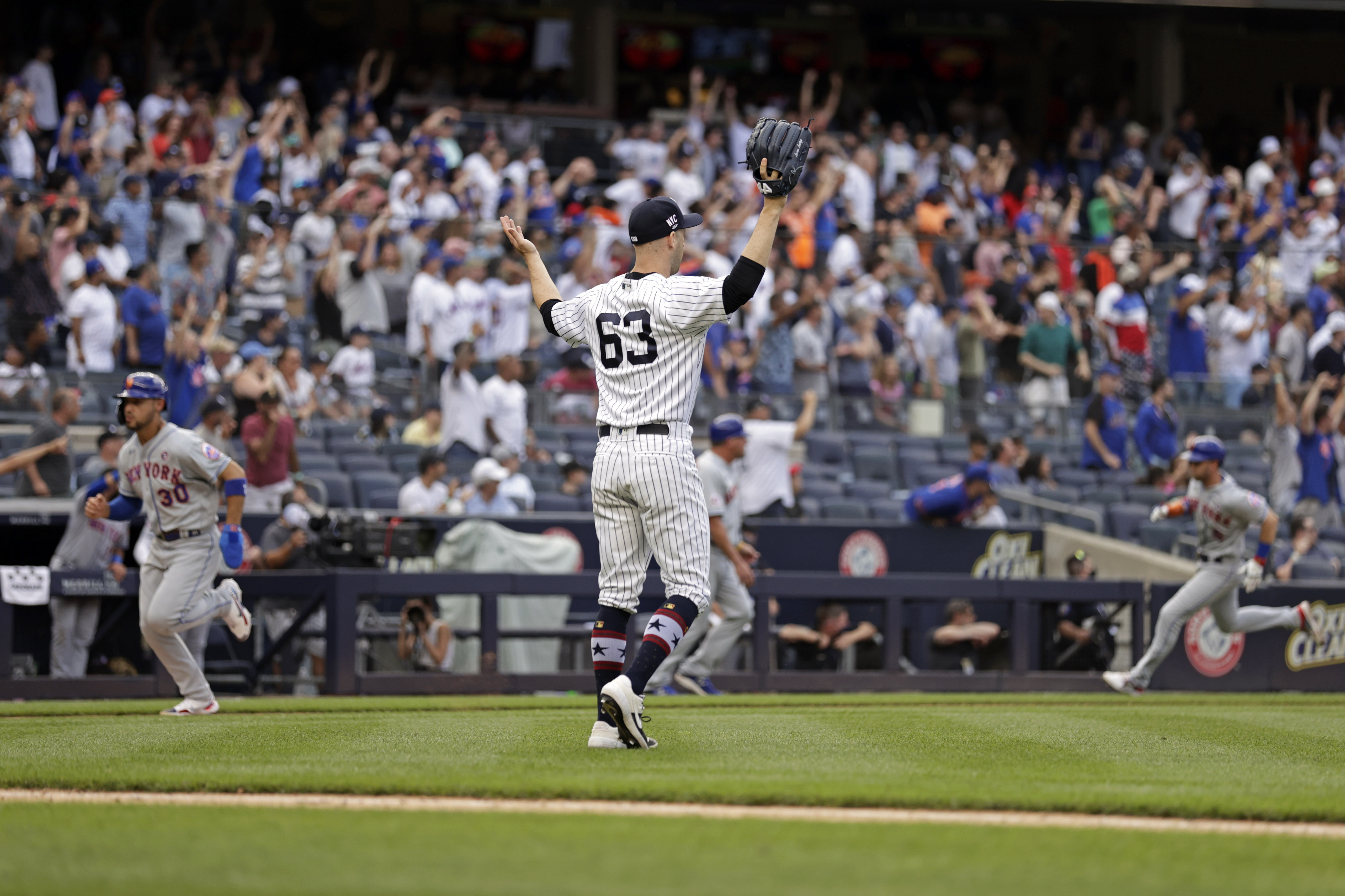 Yankees 5, Mets 4: The Bombers overcome Jacob deGrom and Aroldis