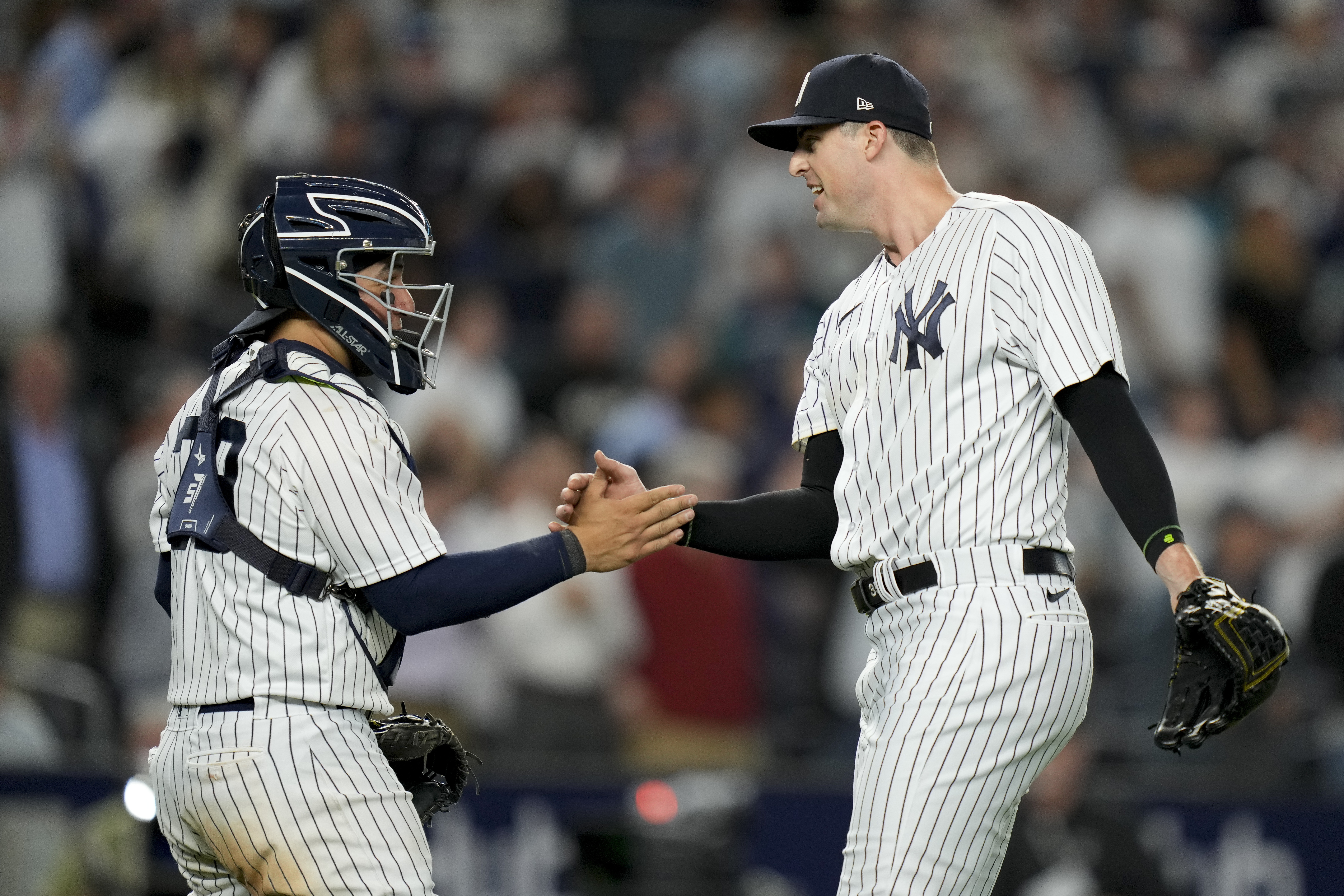 Wagging his finger at the Mariners, Cole stops the Yankees' 4-game skid  with a 3-1 win