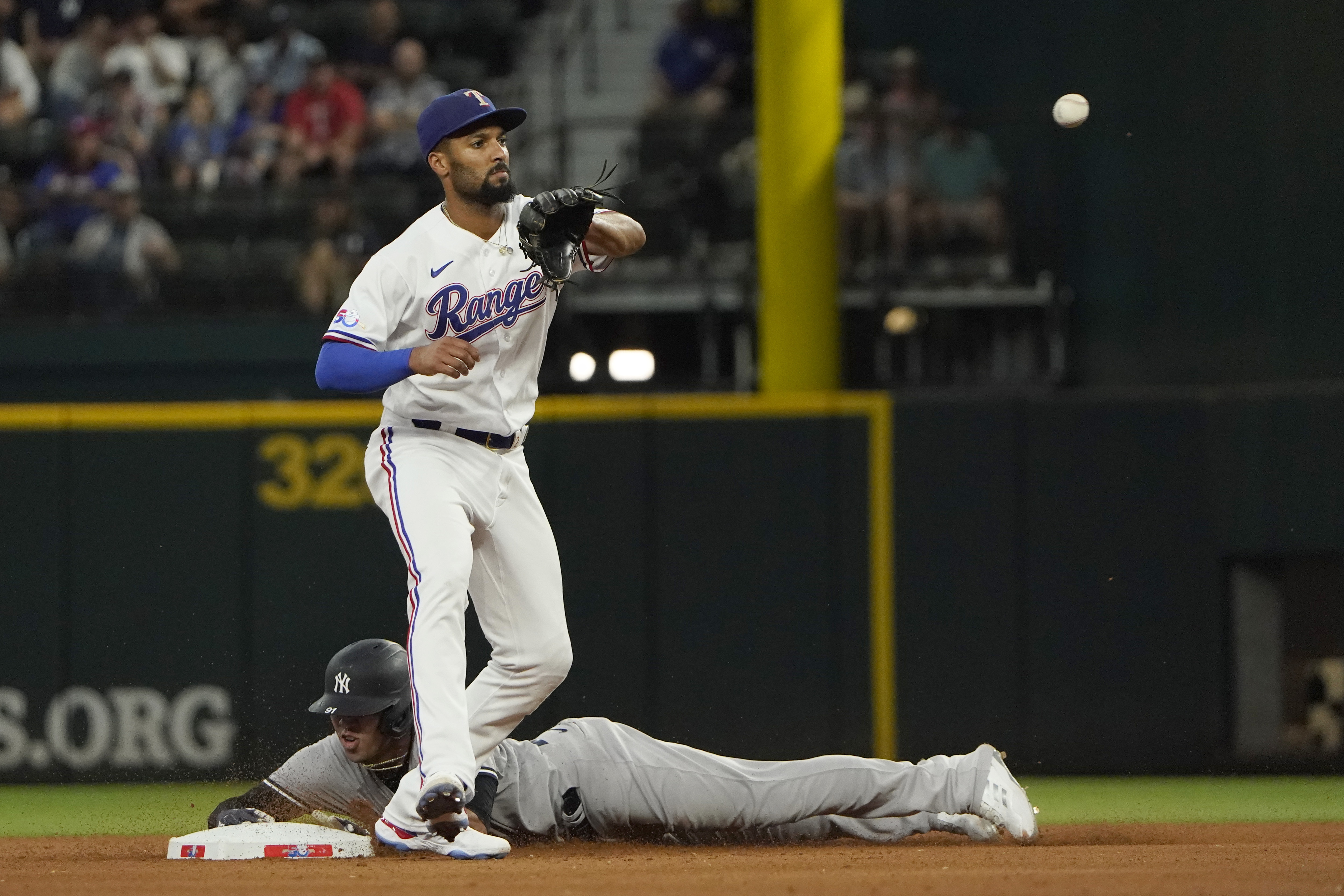 Josh Jung first-inning slam sparks Texas Rangers over New York Yankees