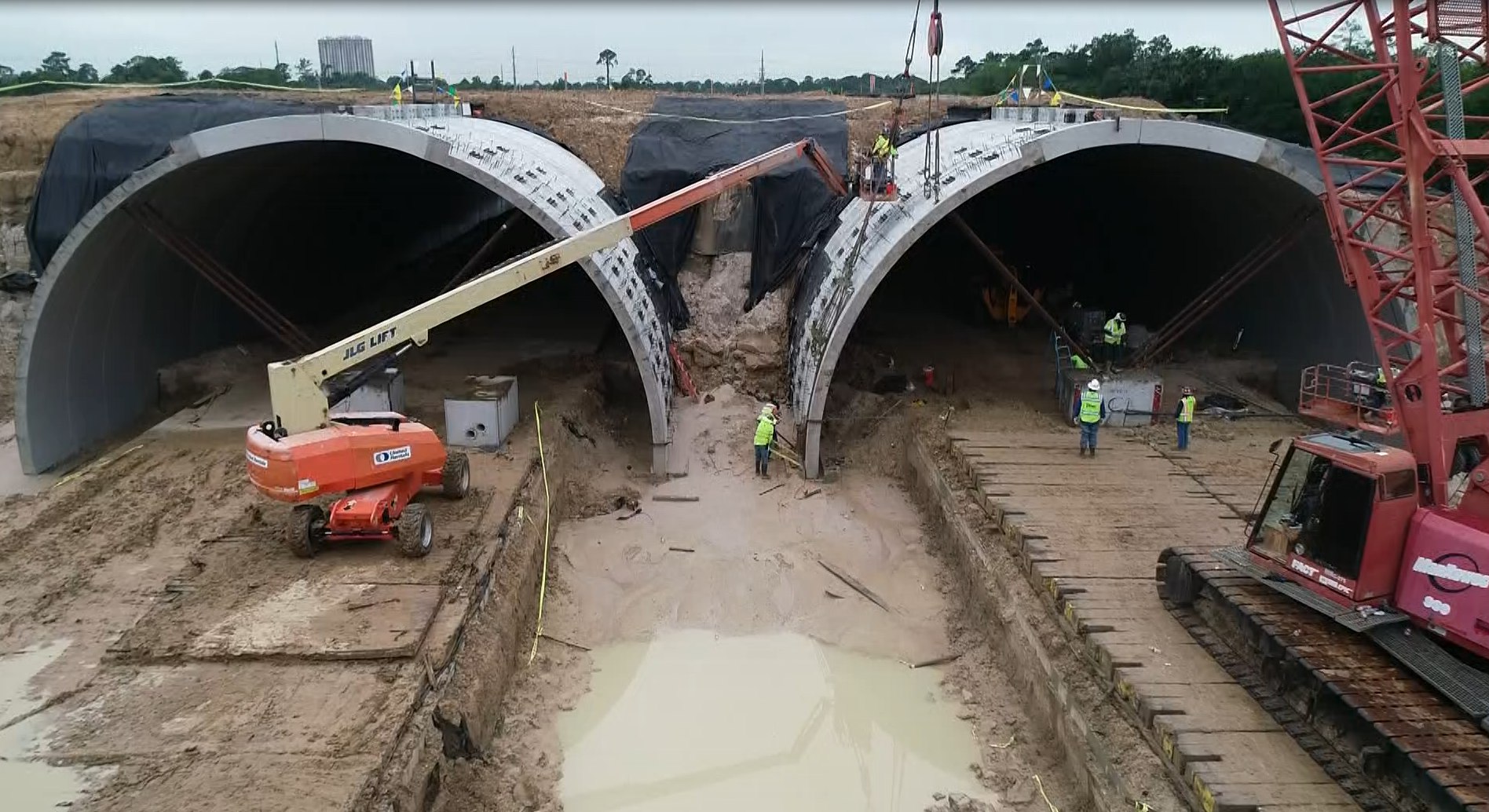 Memorial Park's land bridge will open next month with 'Biggest