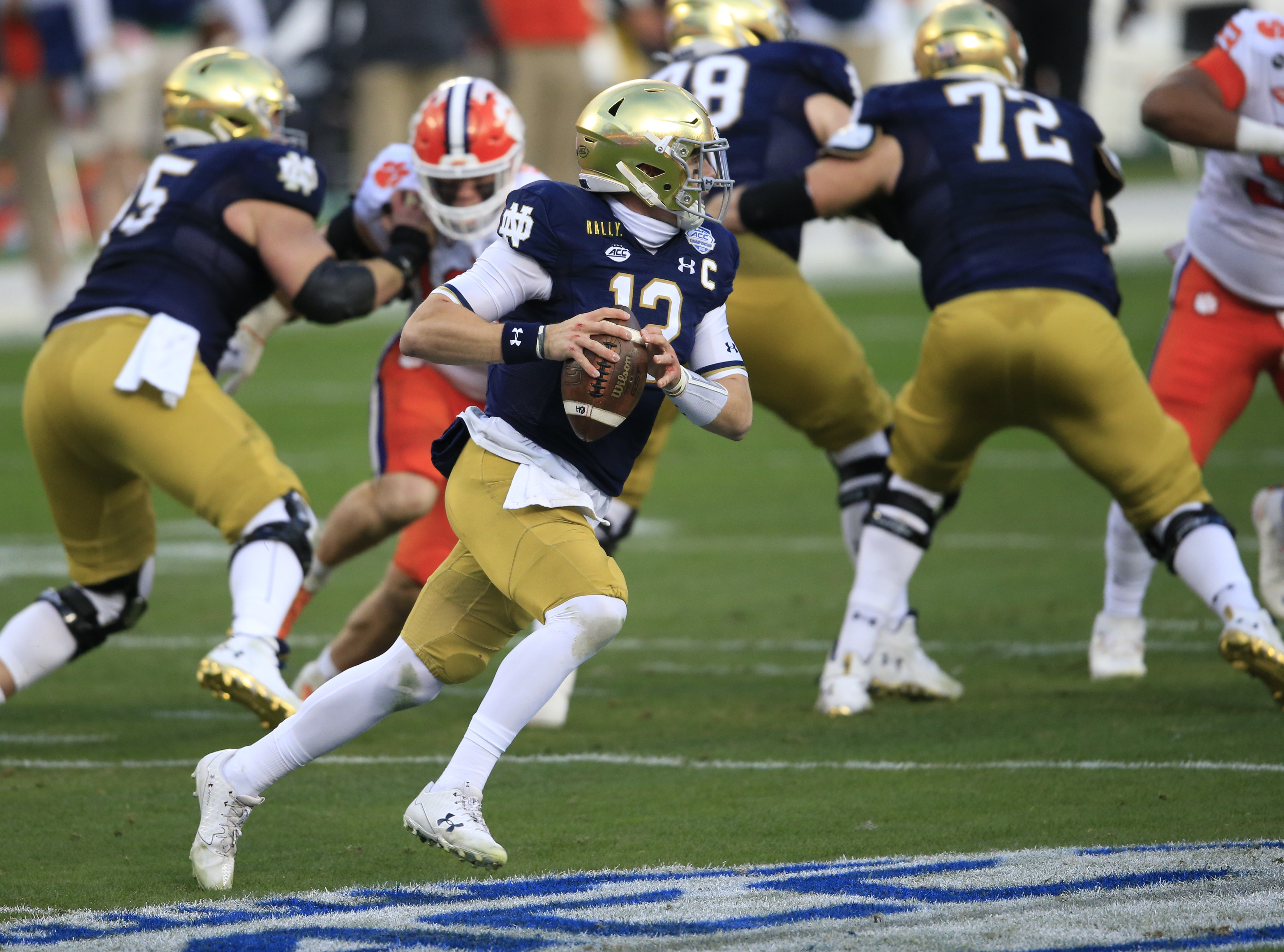 Trevor Lawrence, No. 4 Clemson rout No. 2 Notre Dame for ACC title