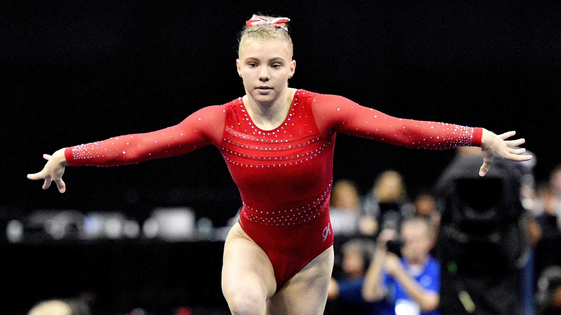 Gymnast Jade Carey says she will accept individual Olympic spot