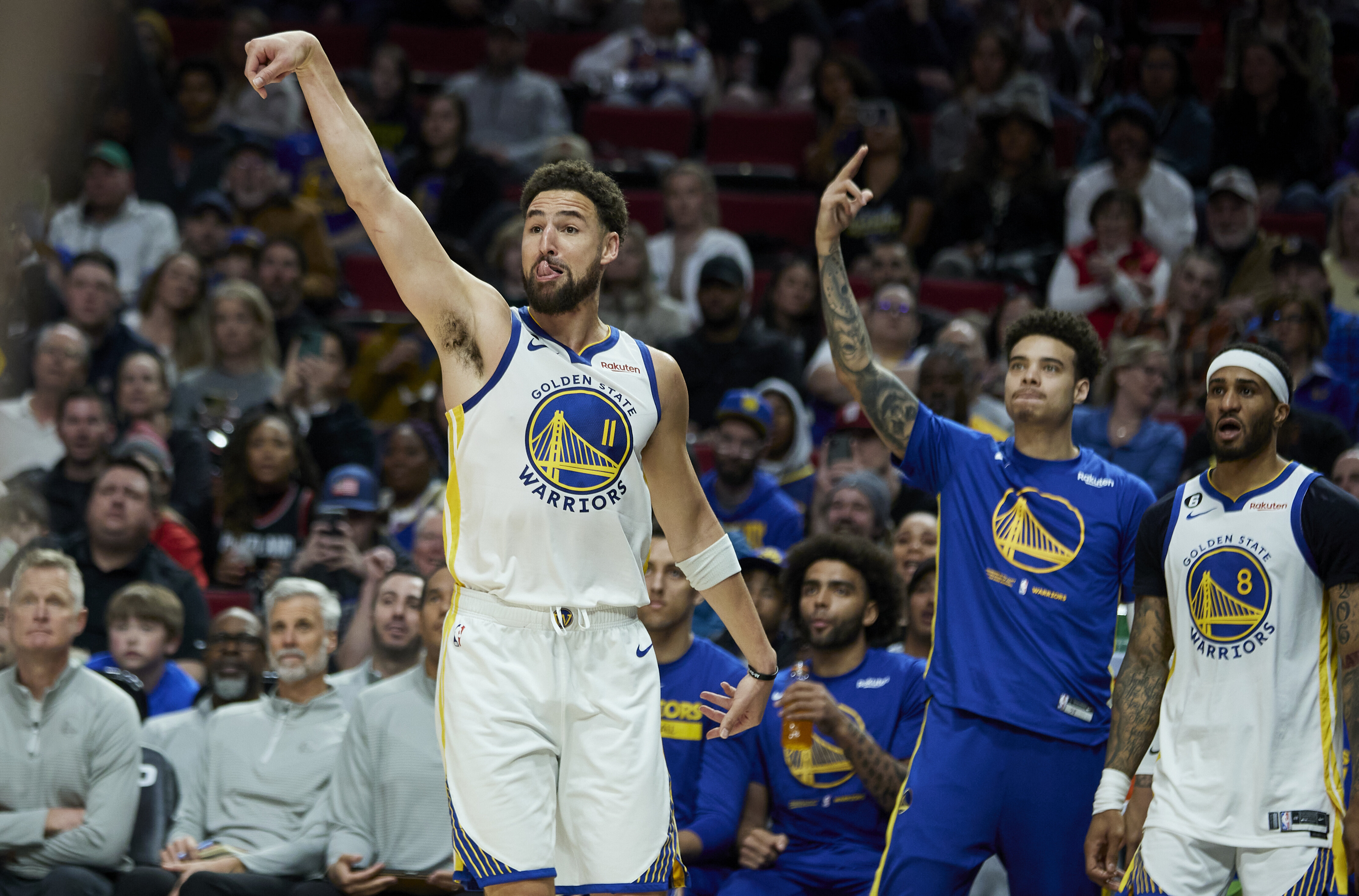Golden State Warriors' Klay Thompson has been cleared to go 100%