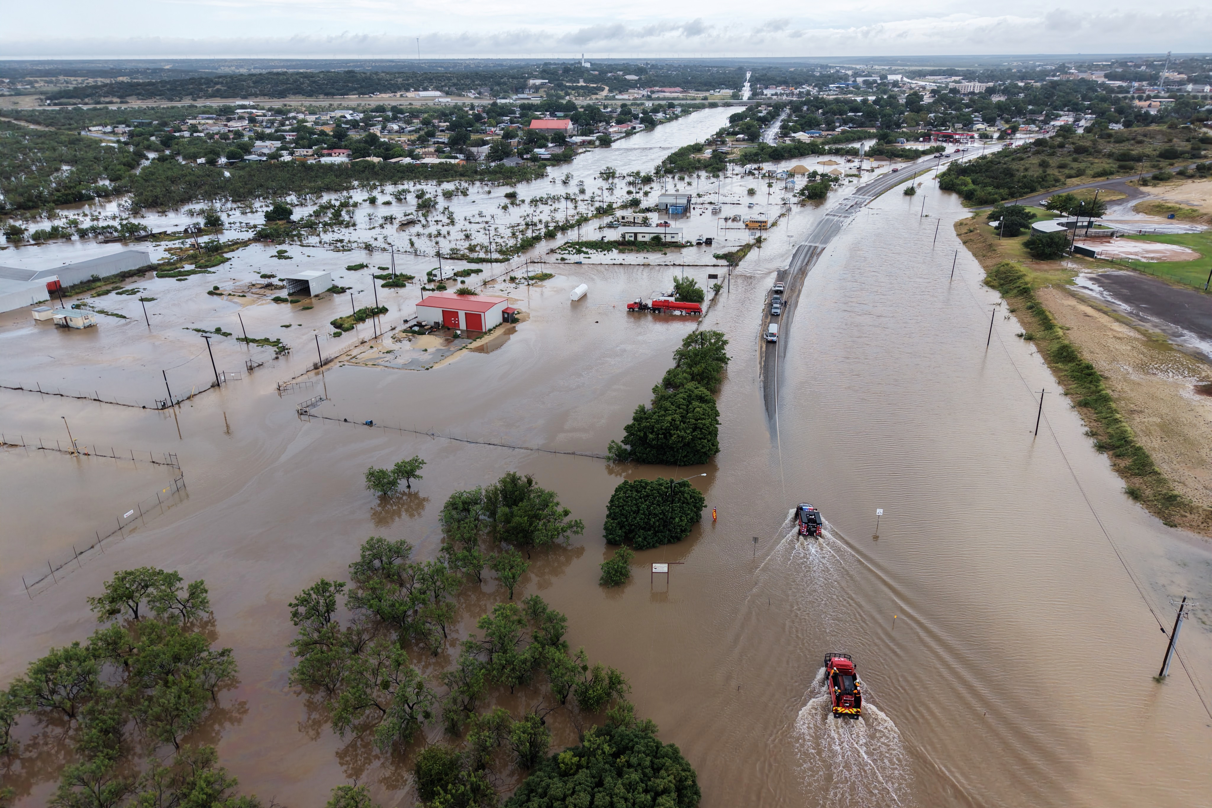 Threat of dangerous flooding continues in Texas while hard-hit