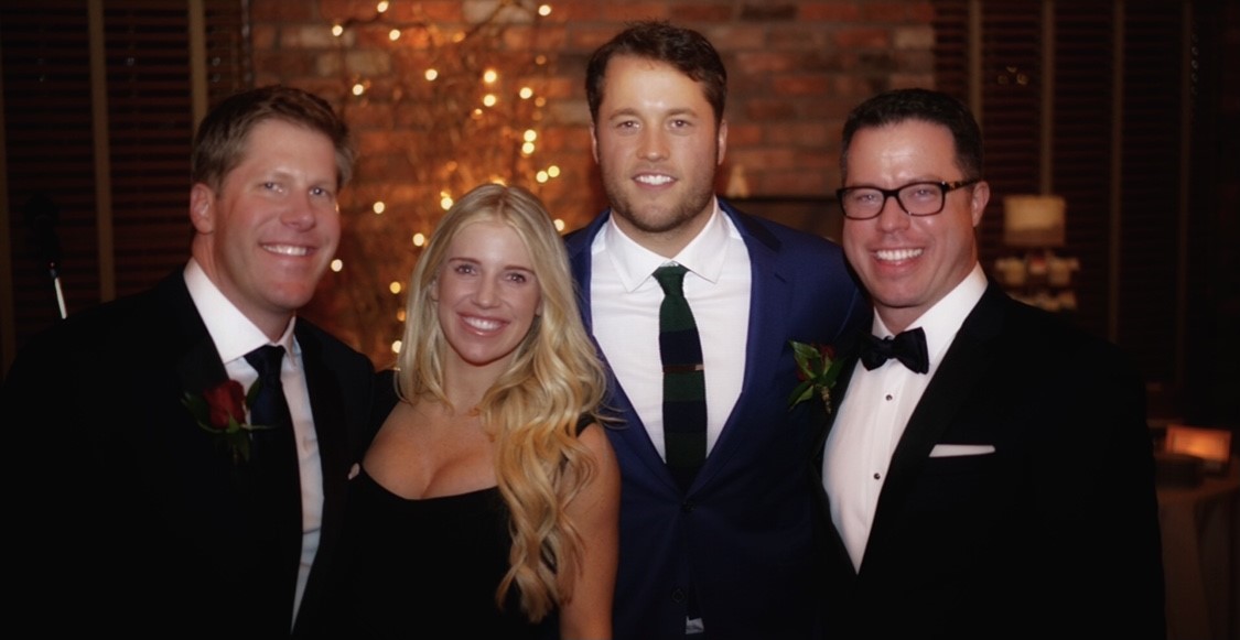 Best wedding video ever? See Matthew Stafford's big day