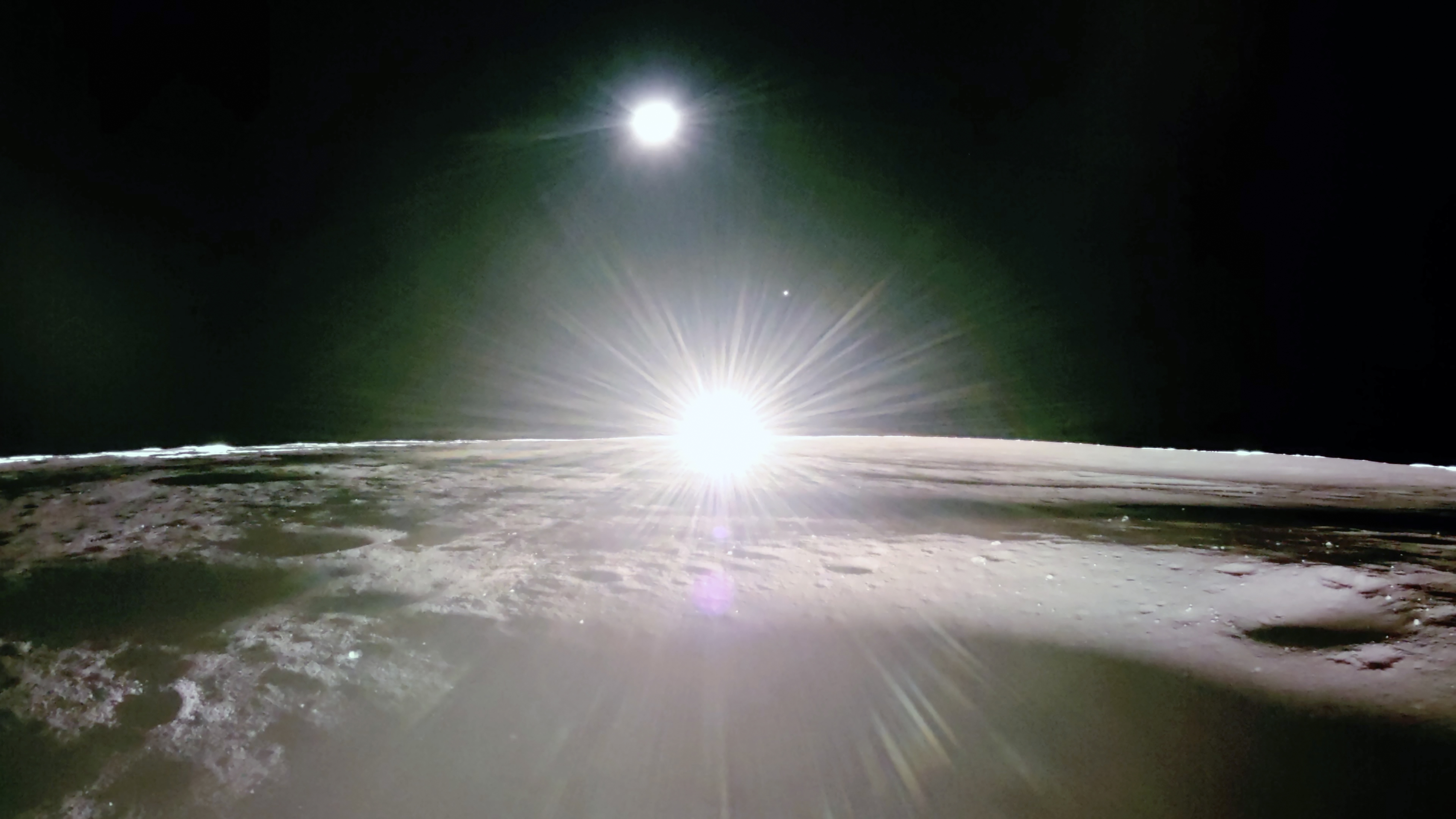 Blue Ghost lander captures stunning sunset shots on the moon