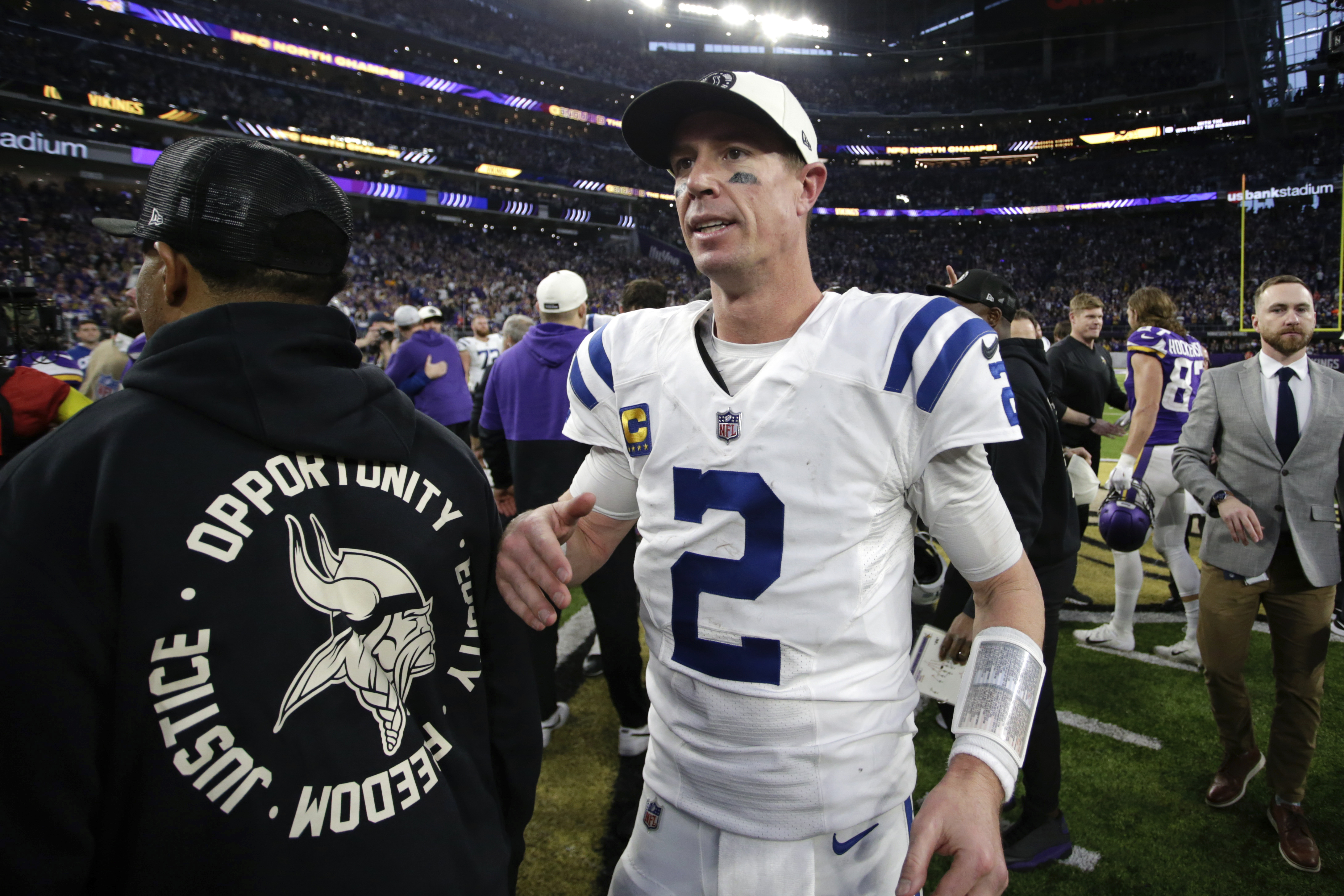 Twitter reacts to Colts' historic collapse in loss to Vikings