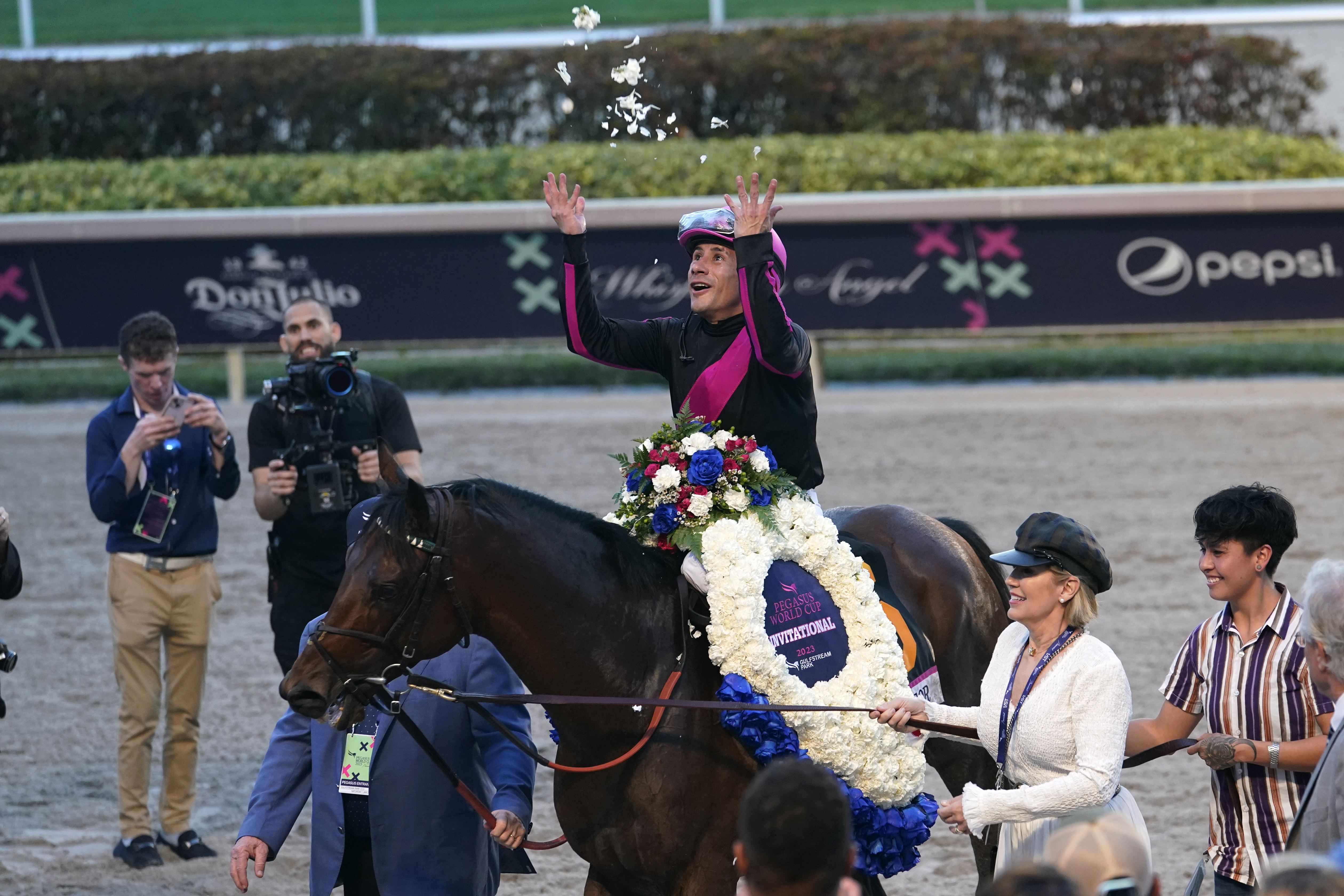 Marlins Man' owns horse running at Gulfstream Park