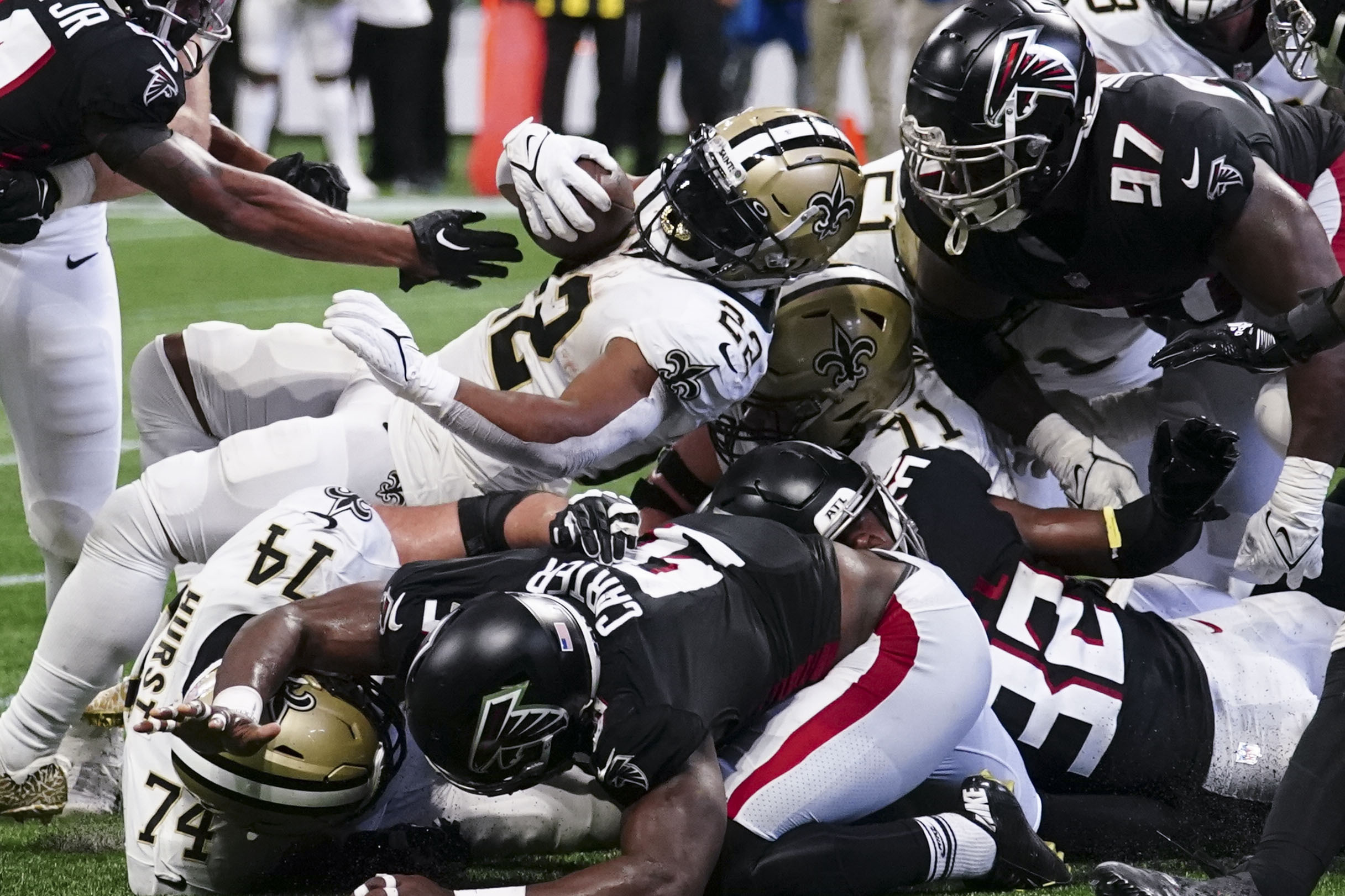 Saints beat Falcons 27-26 in 2022 NFL season opener