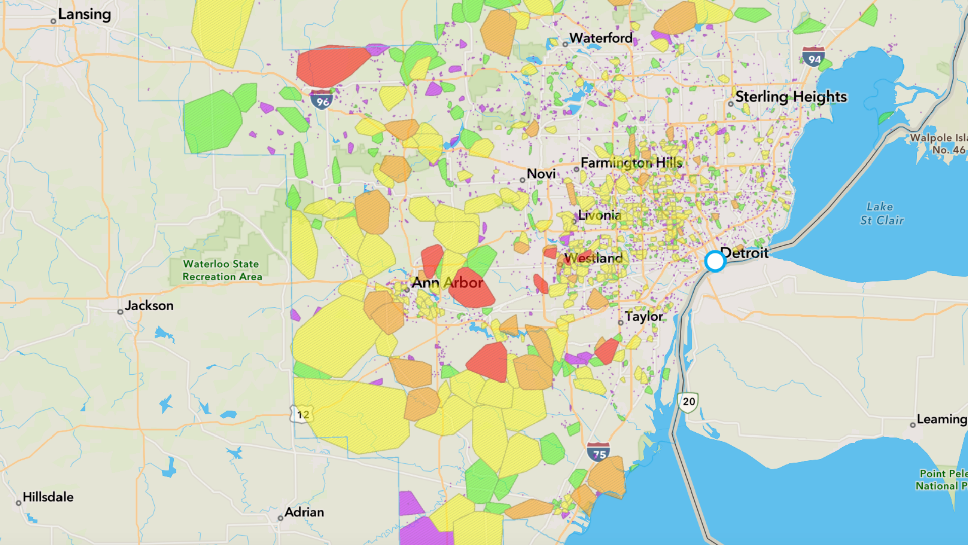 Tracking DTE Energy power outages in SE Michigan: More than 252K customers  in the dark